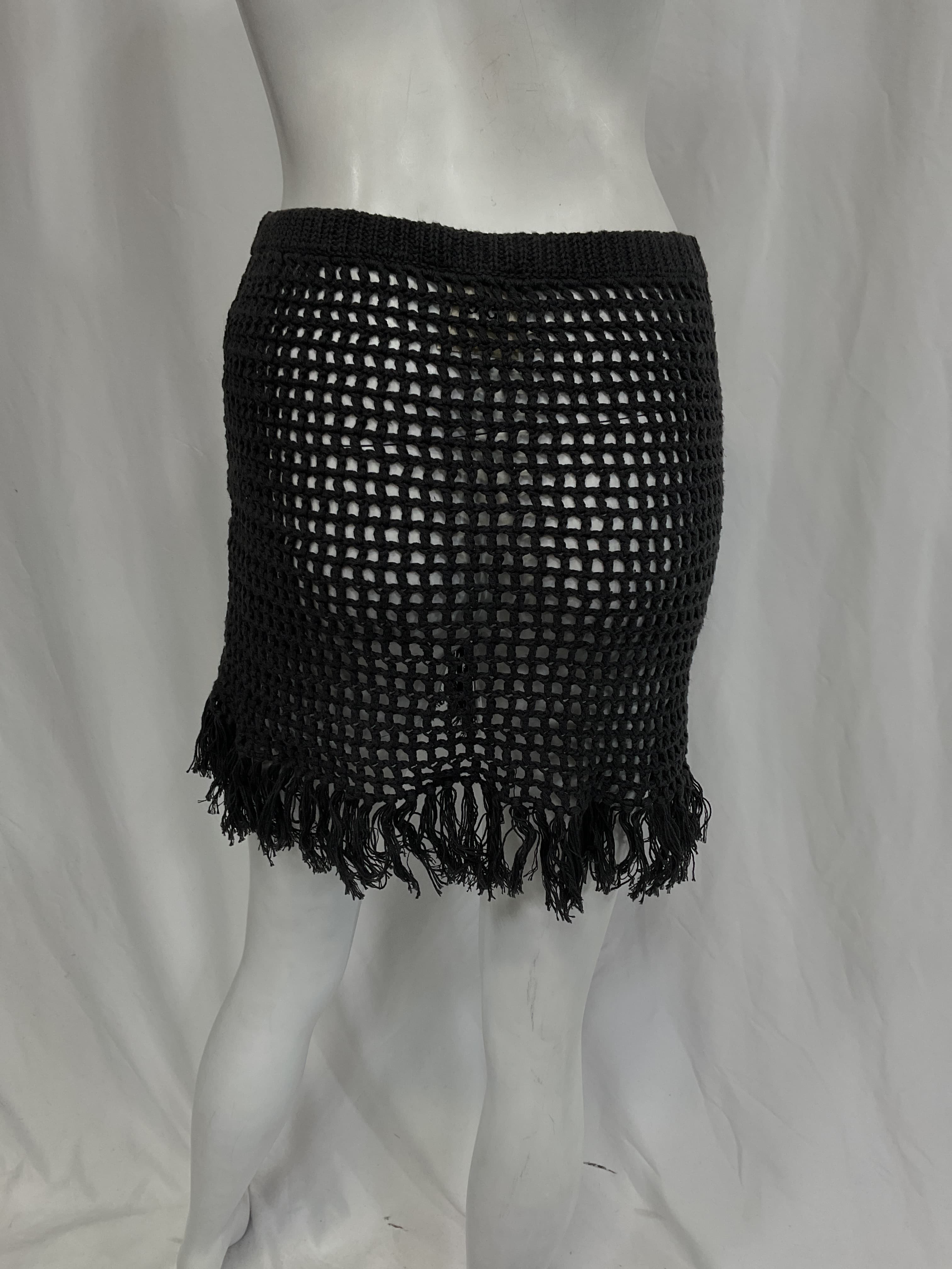 Egypt Cotton-Linen Mini Skirt - Image 3