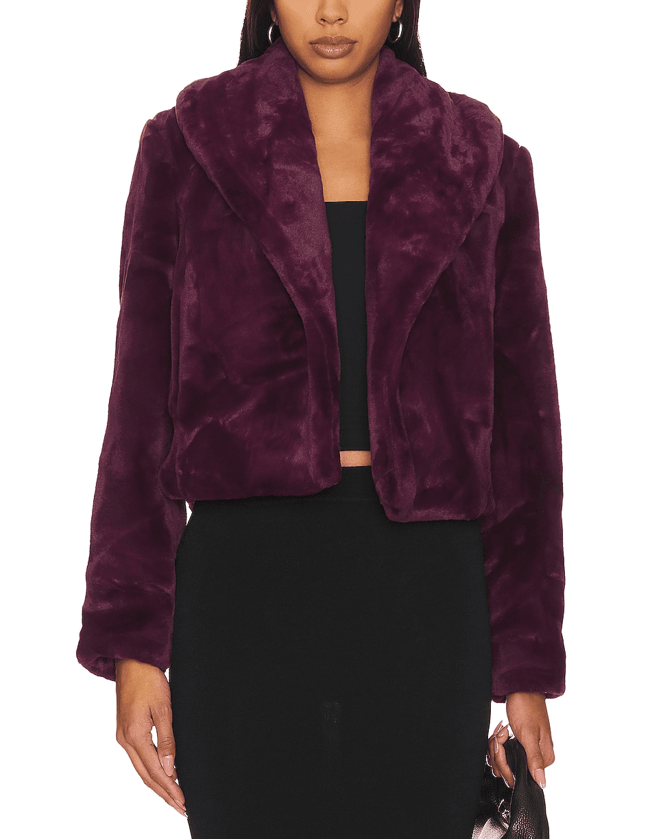 Faux Fur Jacket - Image 1