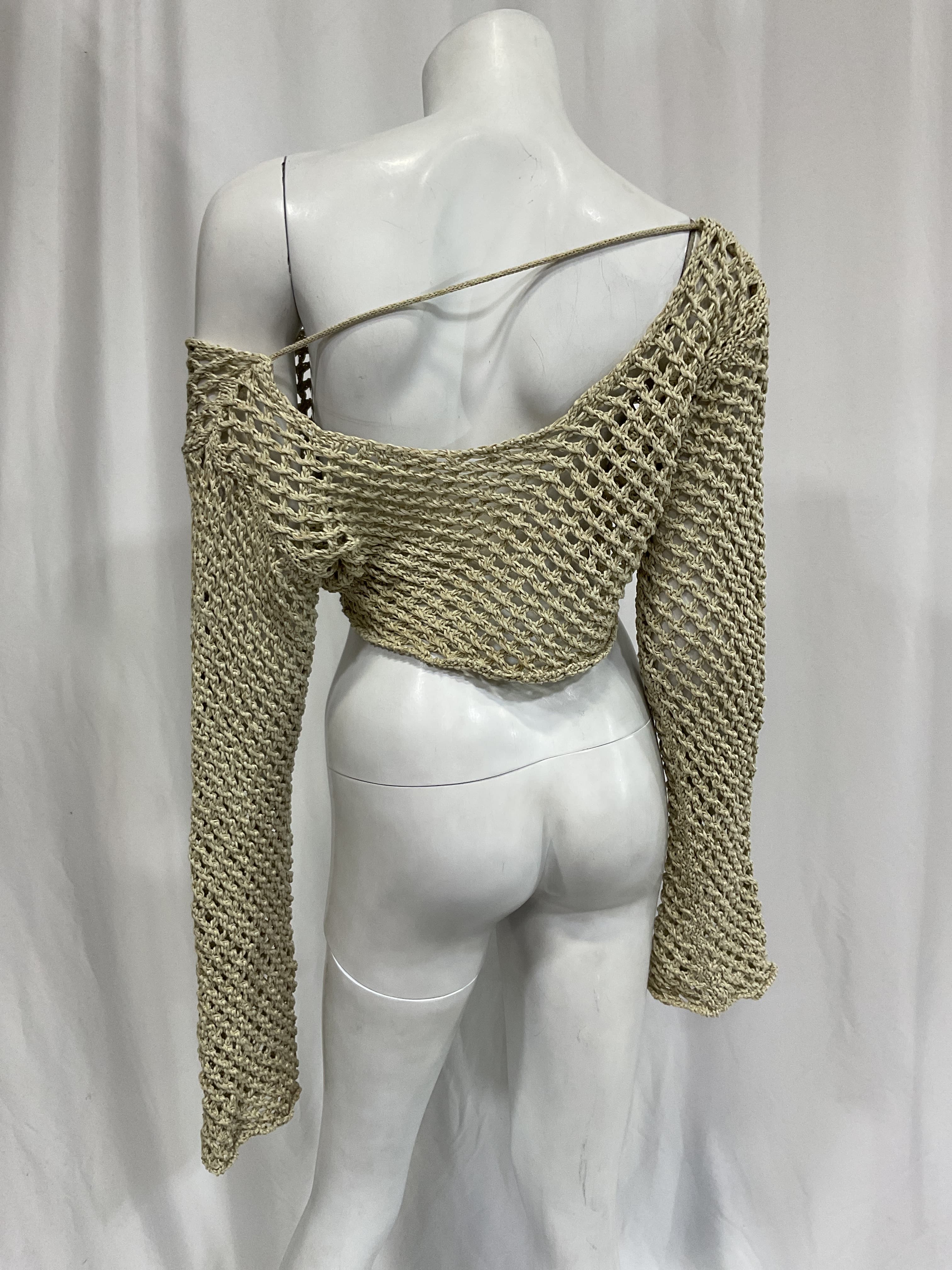 Magen Knit Shirt In Ivory - Image 3