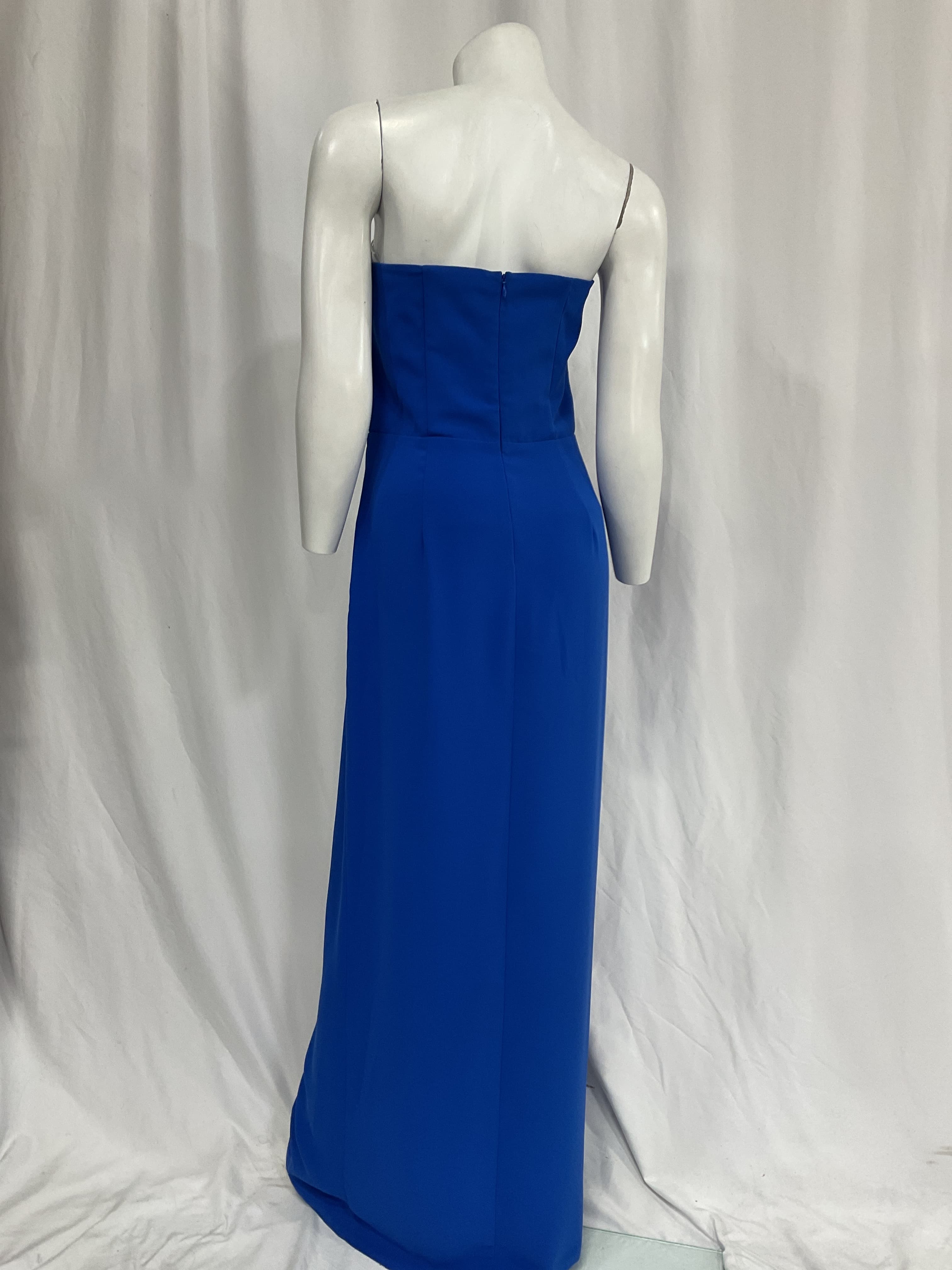 Amanda Uprichard X Revolve Cherri Gown In Cobalt - Image 3