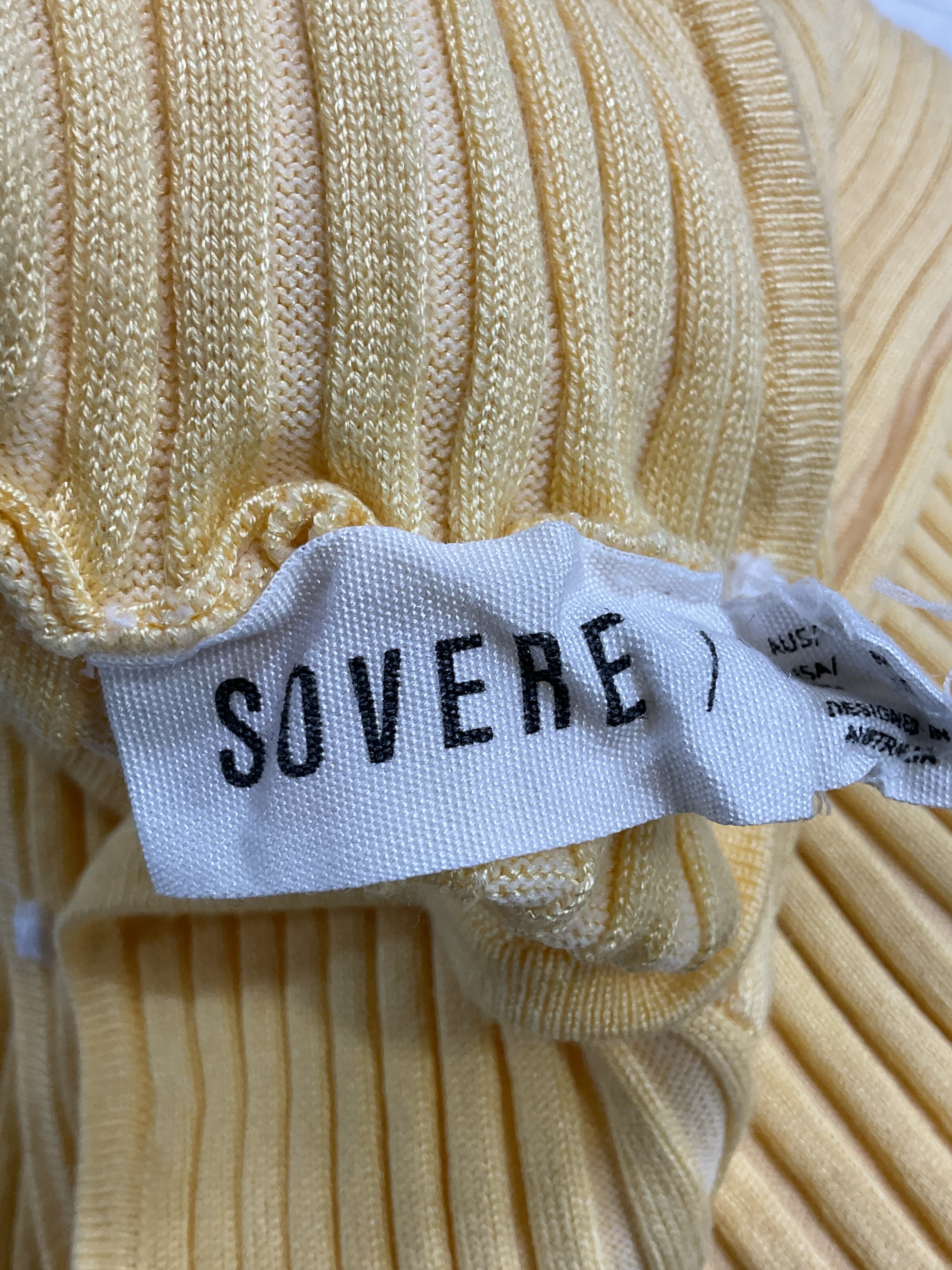 Rythem Knit Skirt In Golden - Image 3