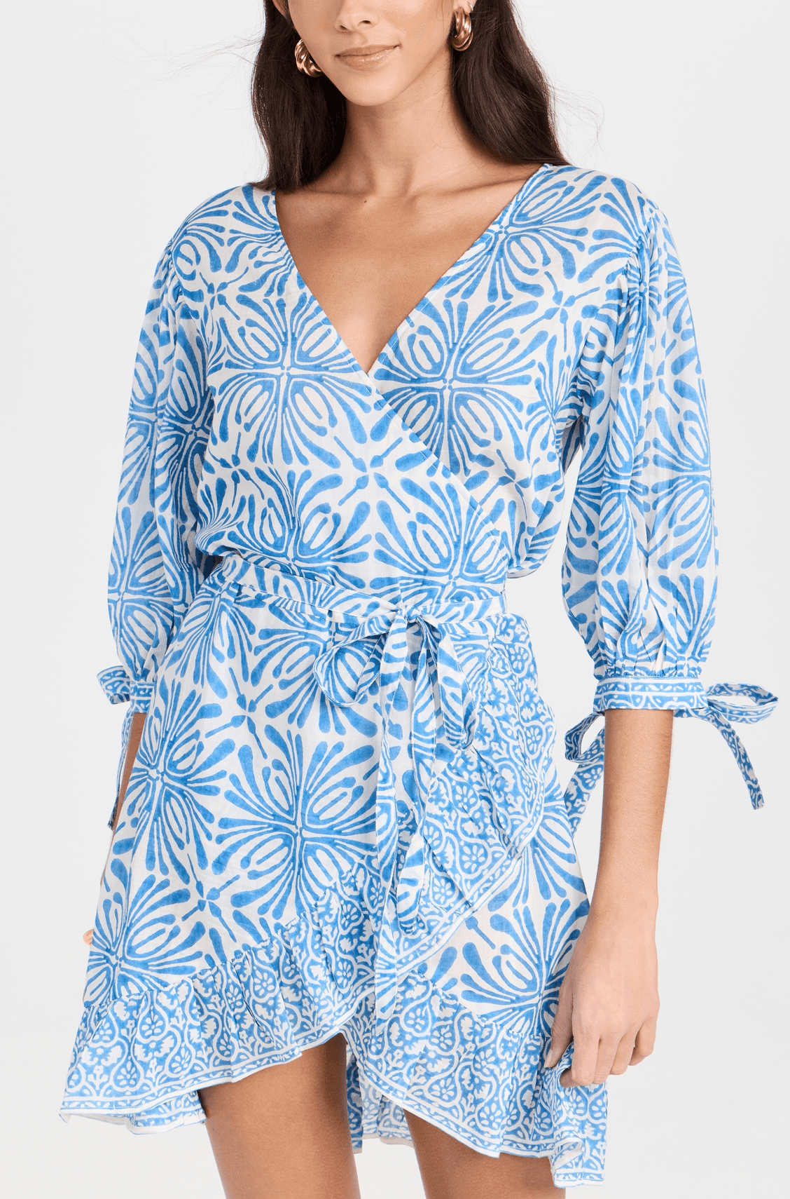 Cindy Mini Wrap Dress - Image 1