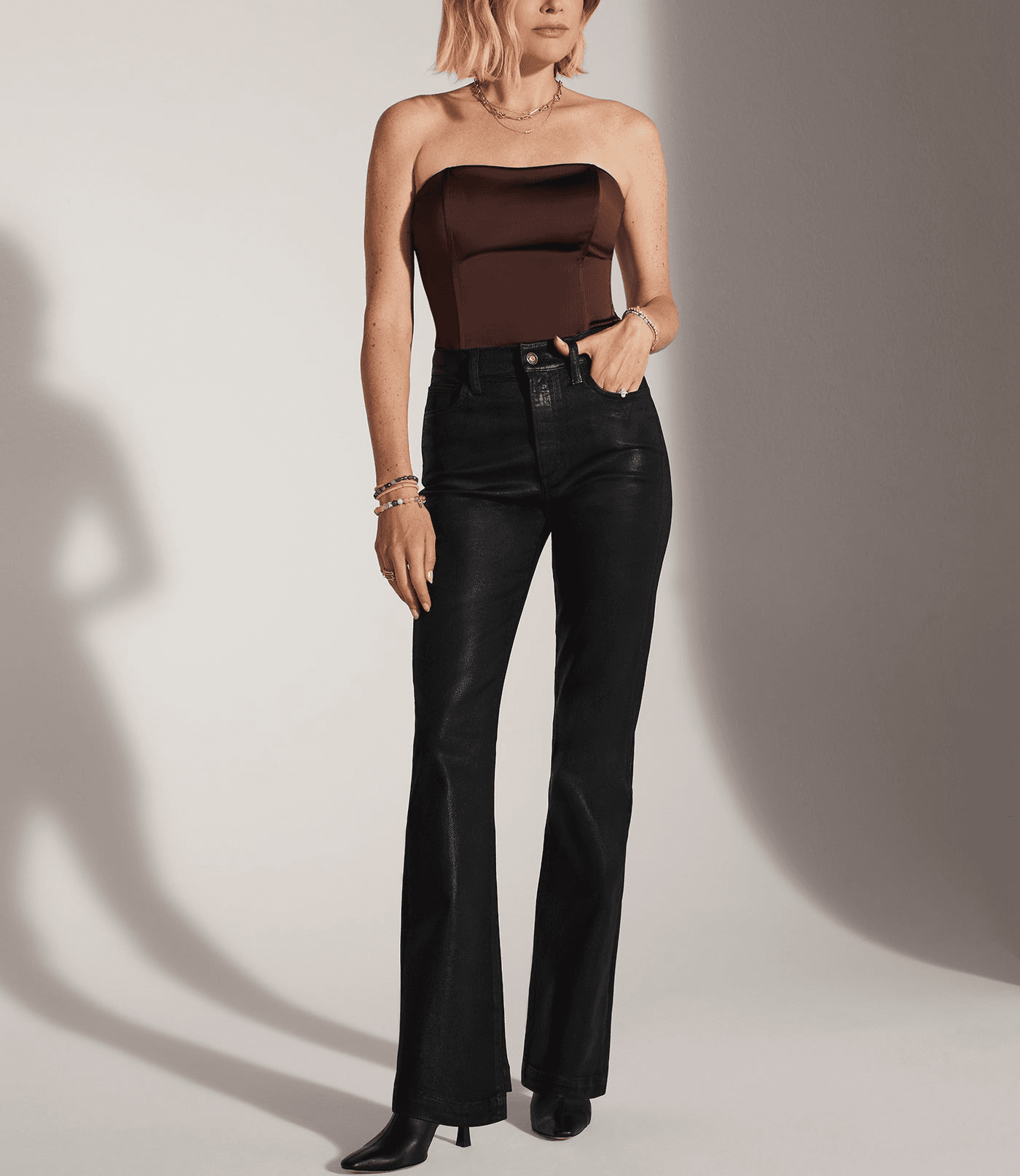 The Shortie Valentina Super High Rise Mini Boot - Image 1