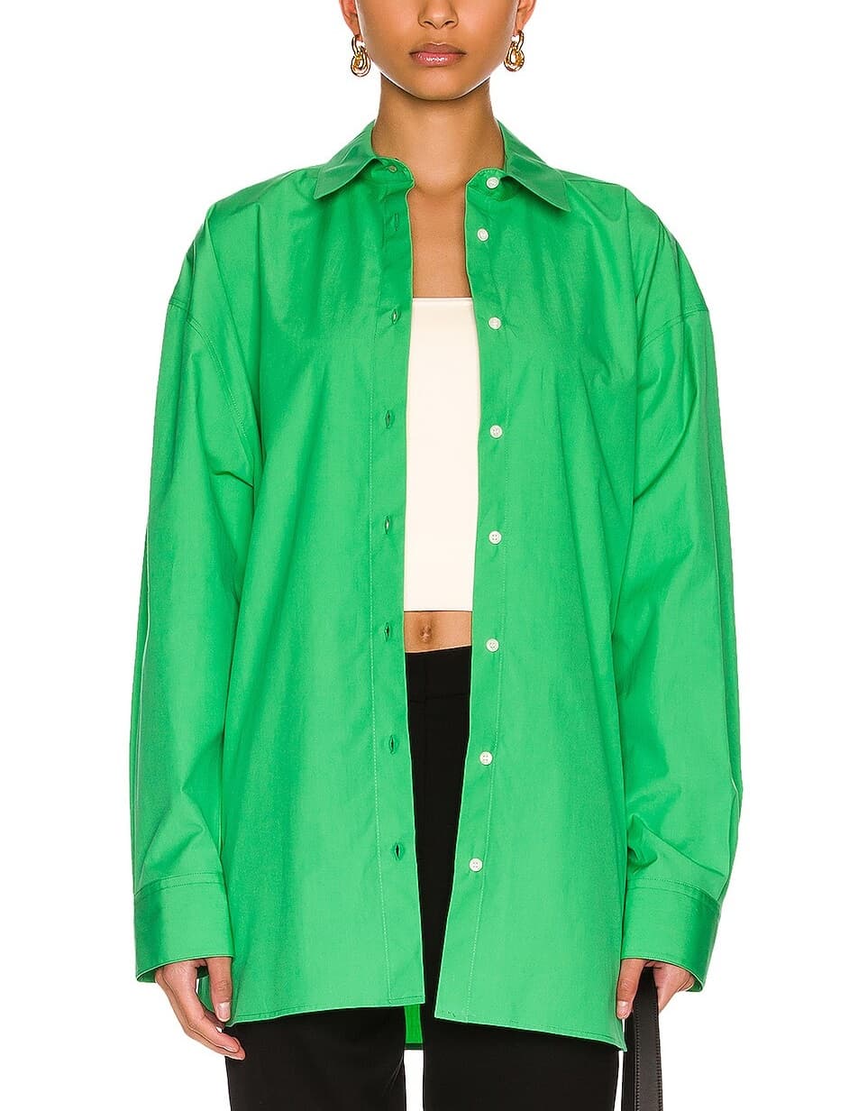 Espanto Shirt In Green - Image 1
