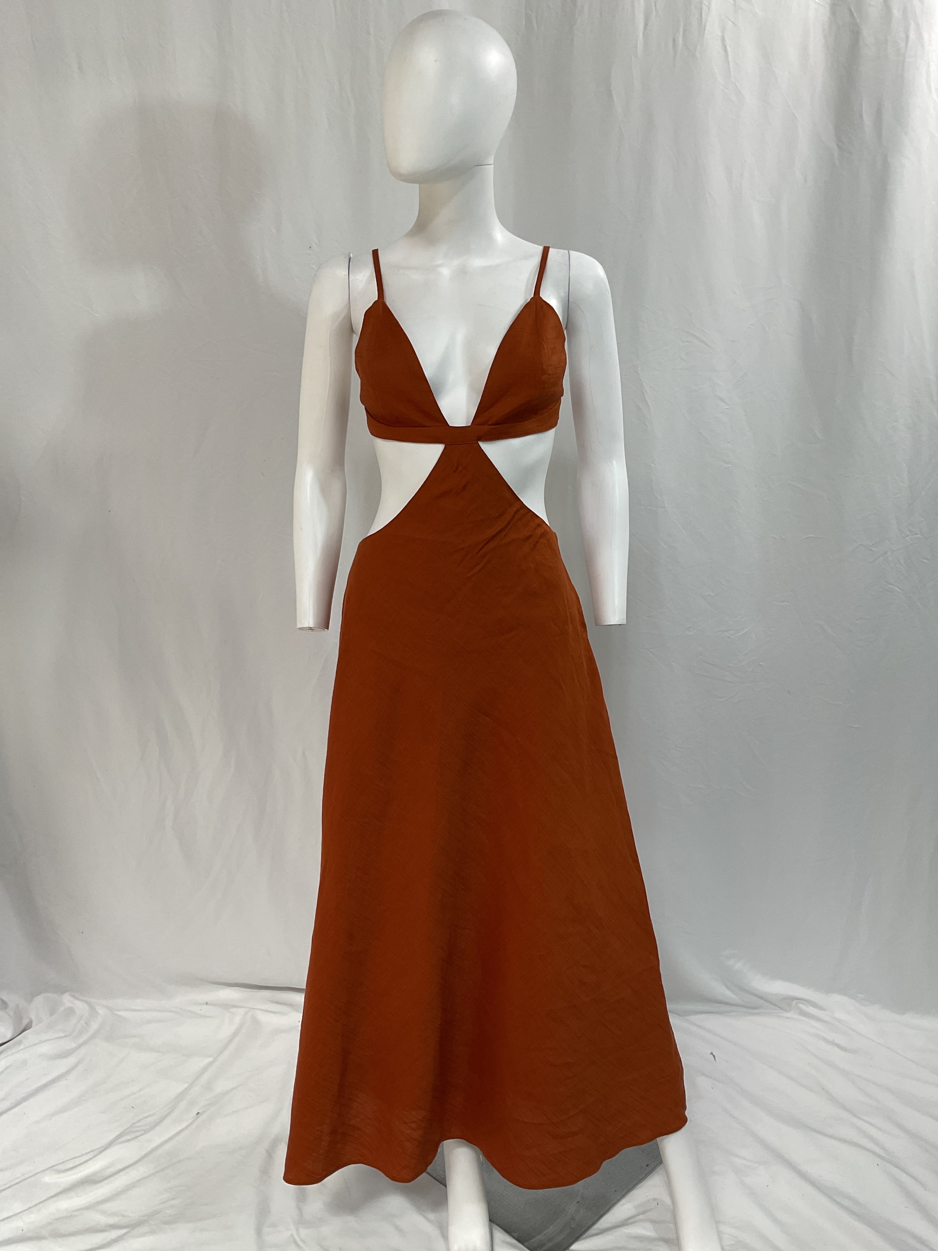 Selah Dress In Amber - Image 2