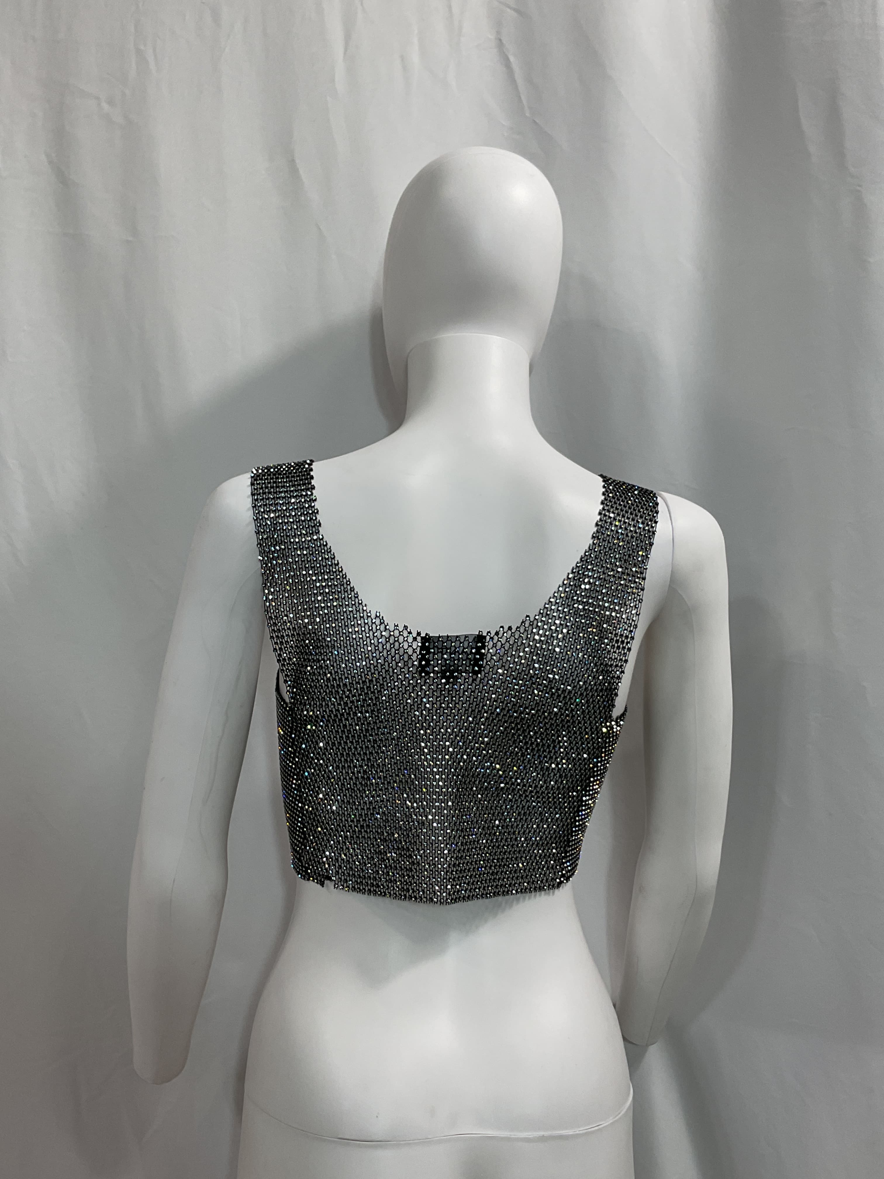 Crop Top In Black - Image 4