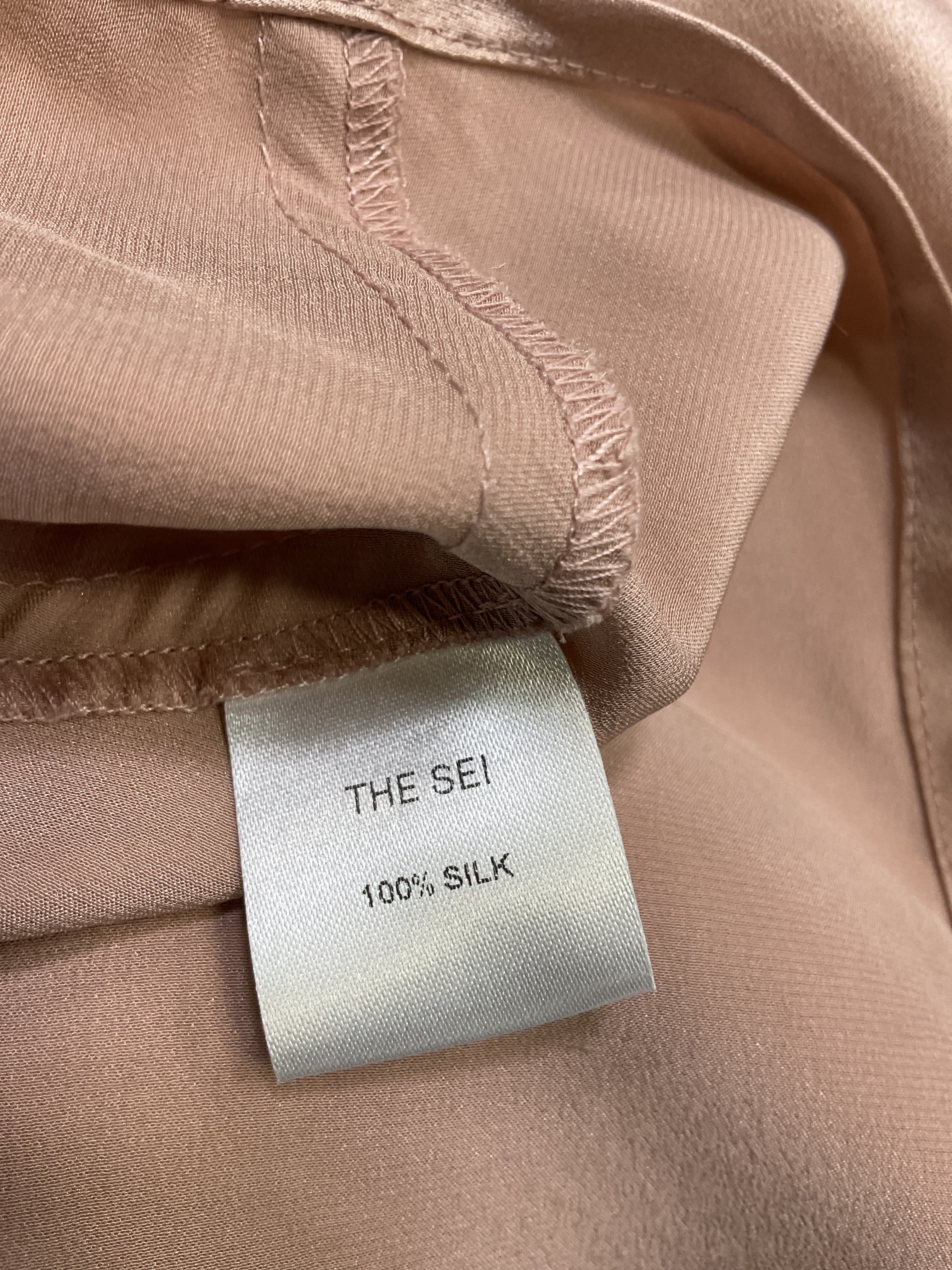 The Sei For Fwrd Asymmetrical Cowl Top In Shell - Image 4