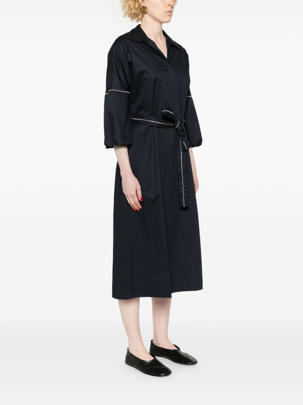 Chemisier Midi Dress - Image 1