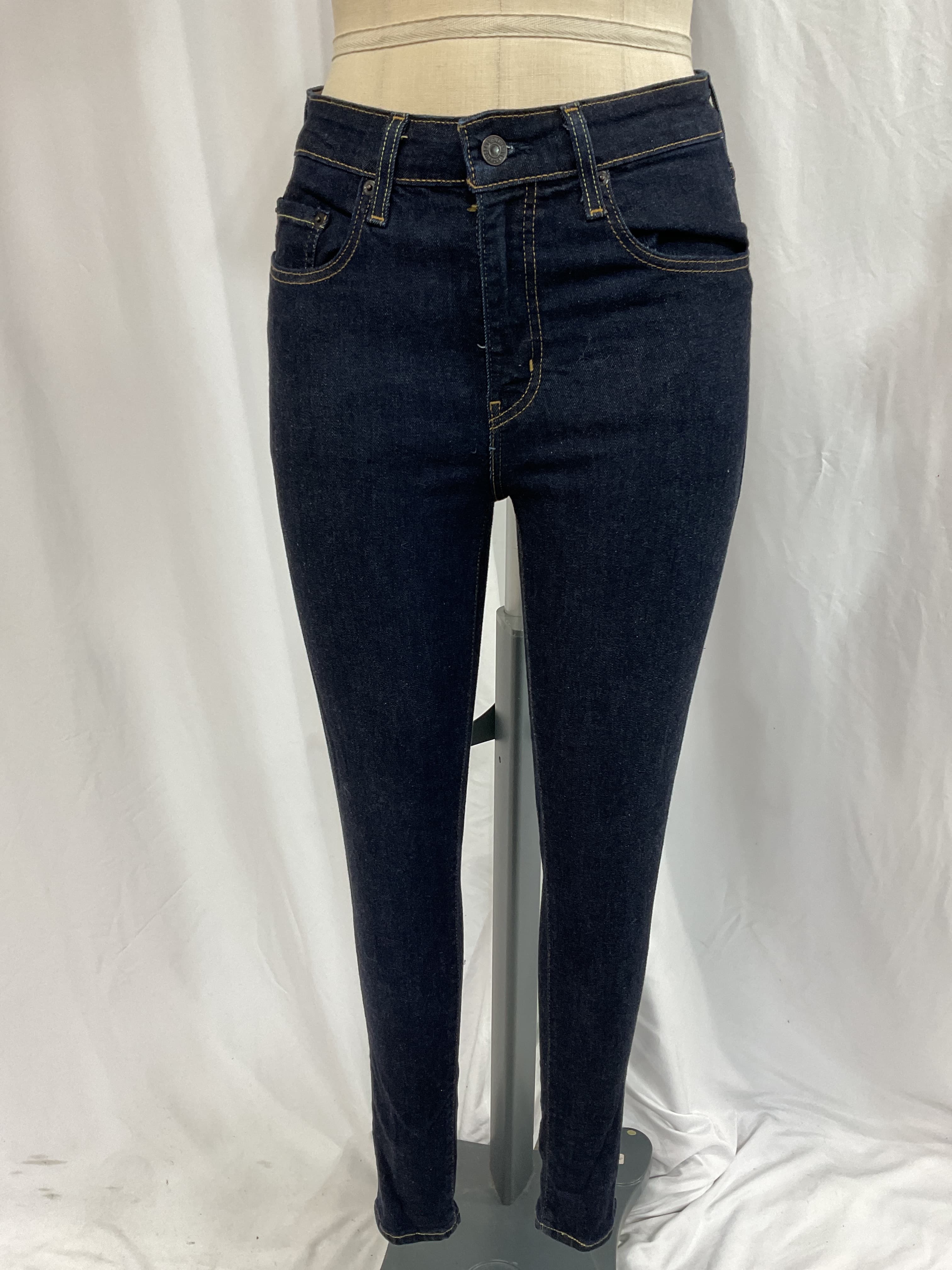 721 High Rise Skinny Blue Wave Rinse - Image 4