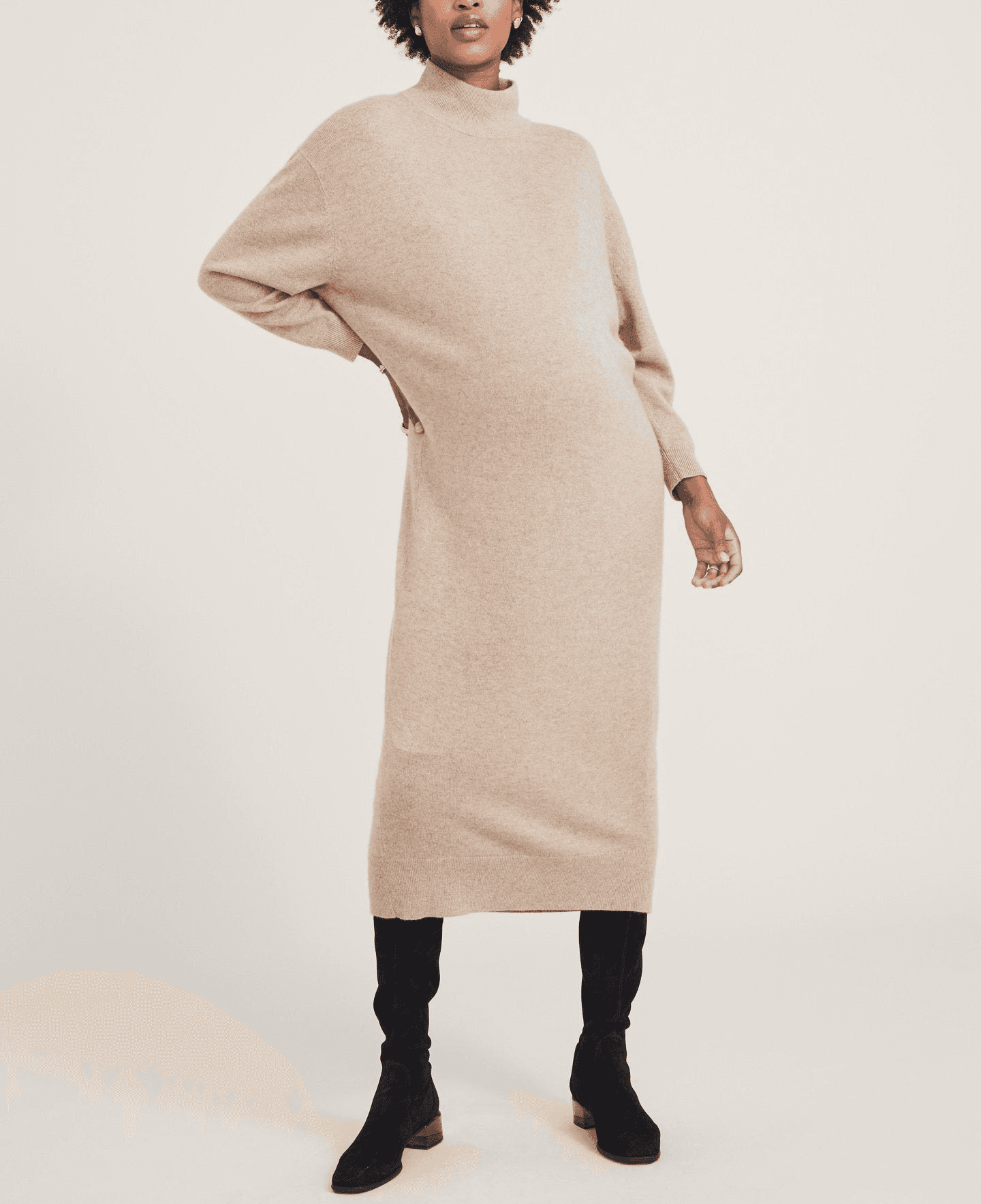 The Manon Cashmere Dress - Image 1