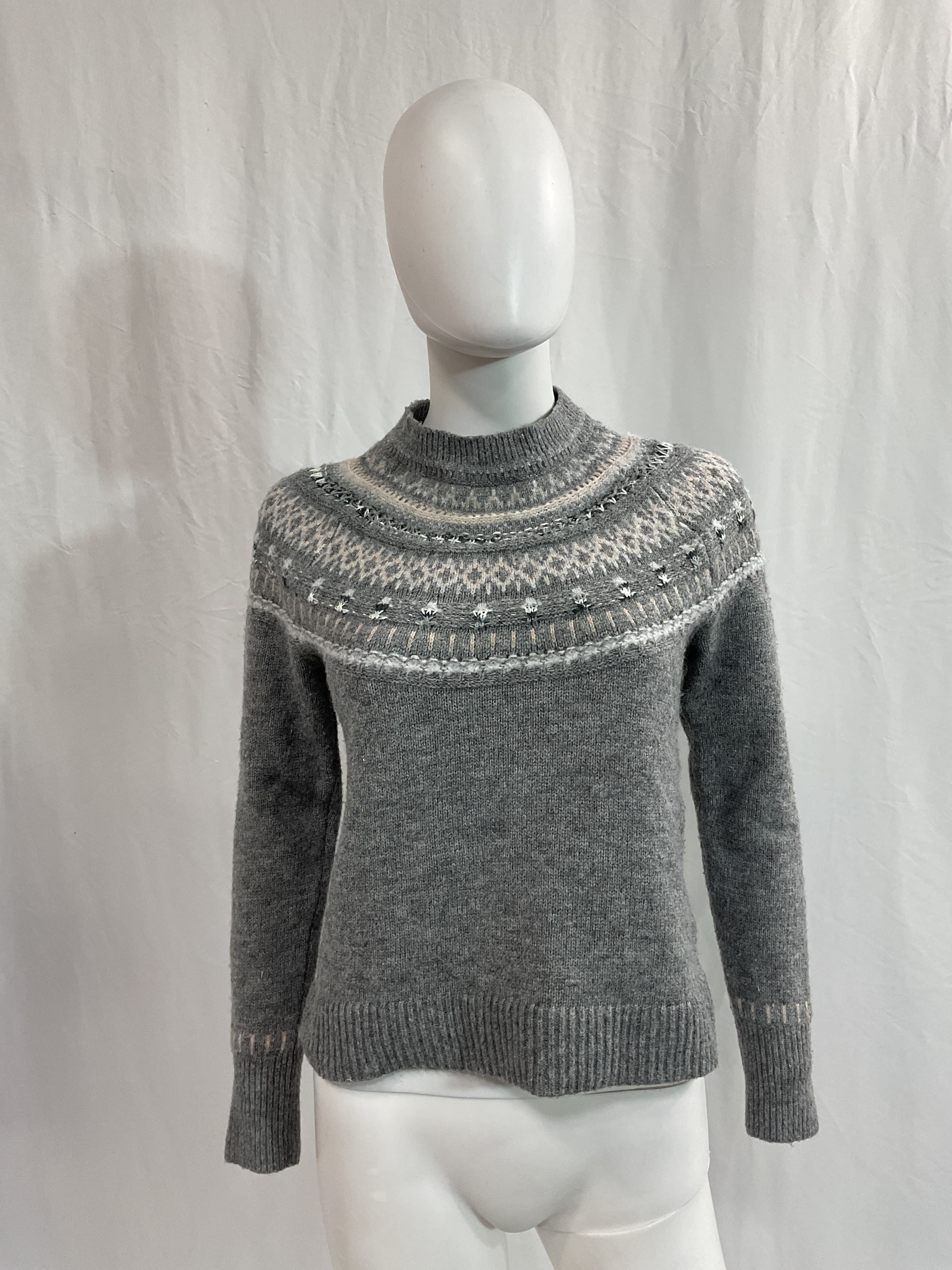 Caslon Fair Isle Funnel Neck Sweater - Image 2