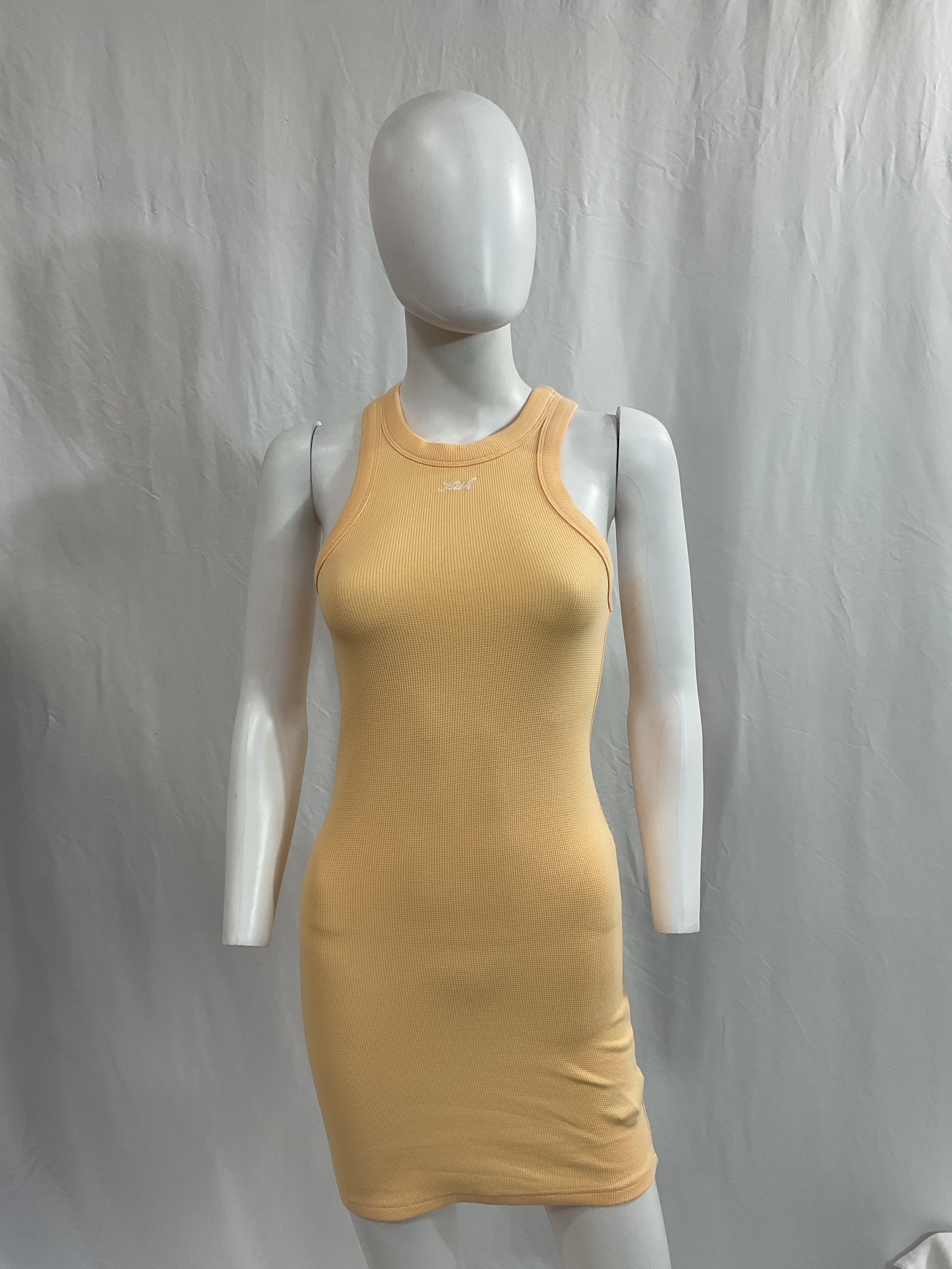 Women Lyra Waffle Mini Dress - Image 3