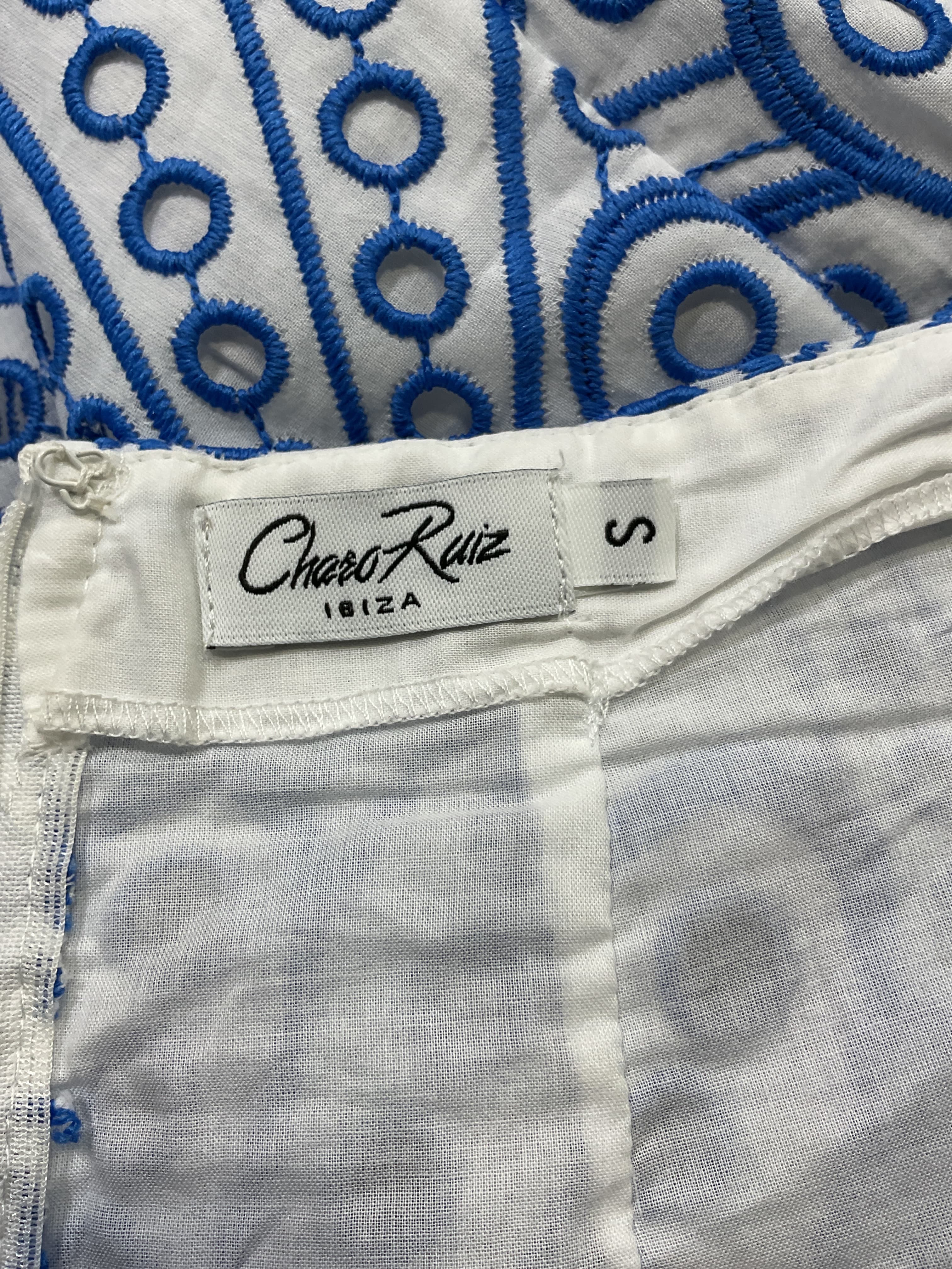 Simone Broderie Anglaise Cotton-Blend Tapered Pants - Image 4