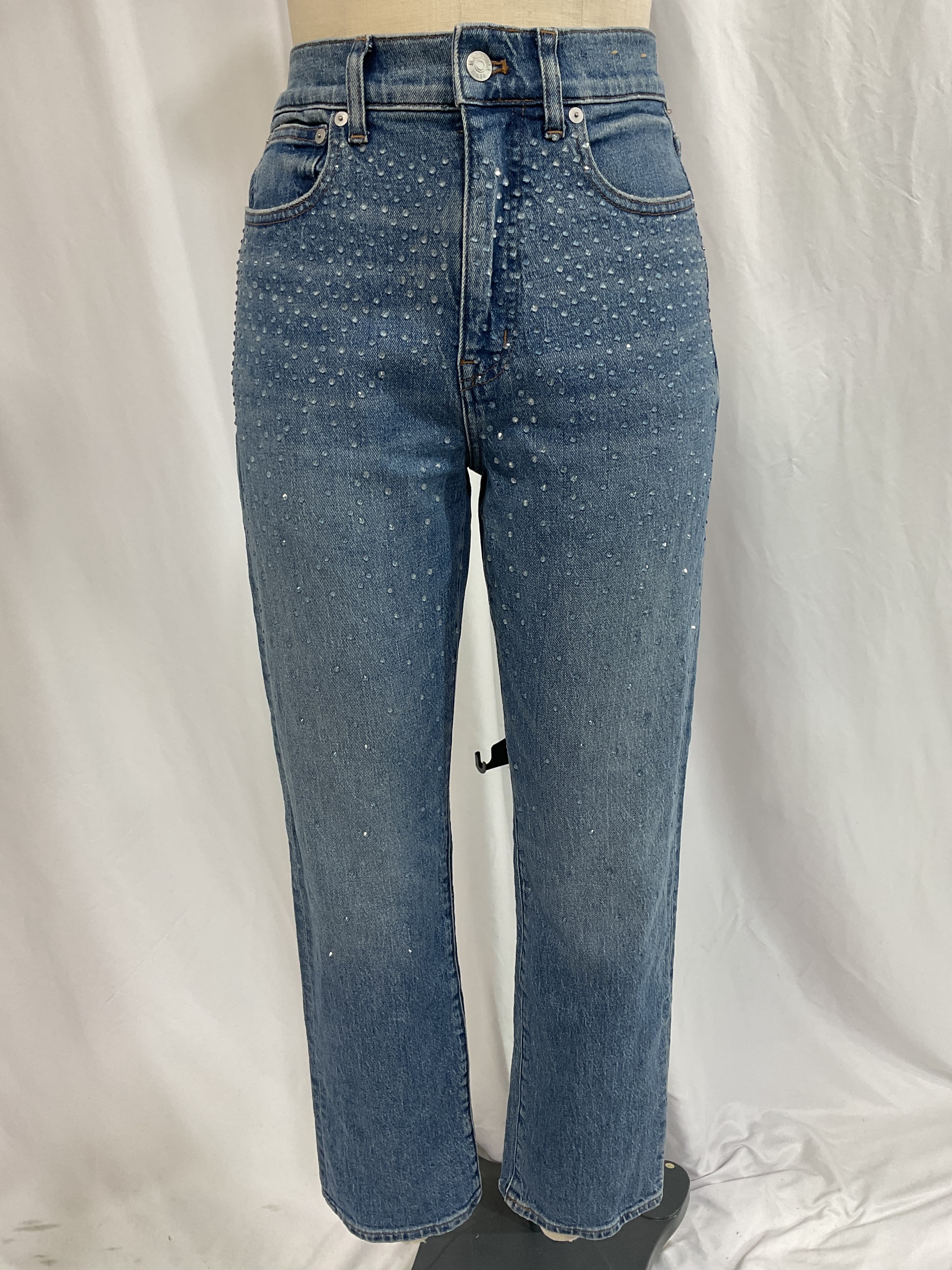 Drop The Rhinestone '90s Straight Jeans - Image 2
