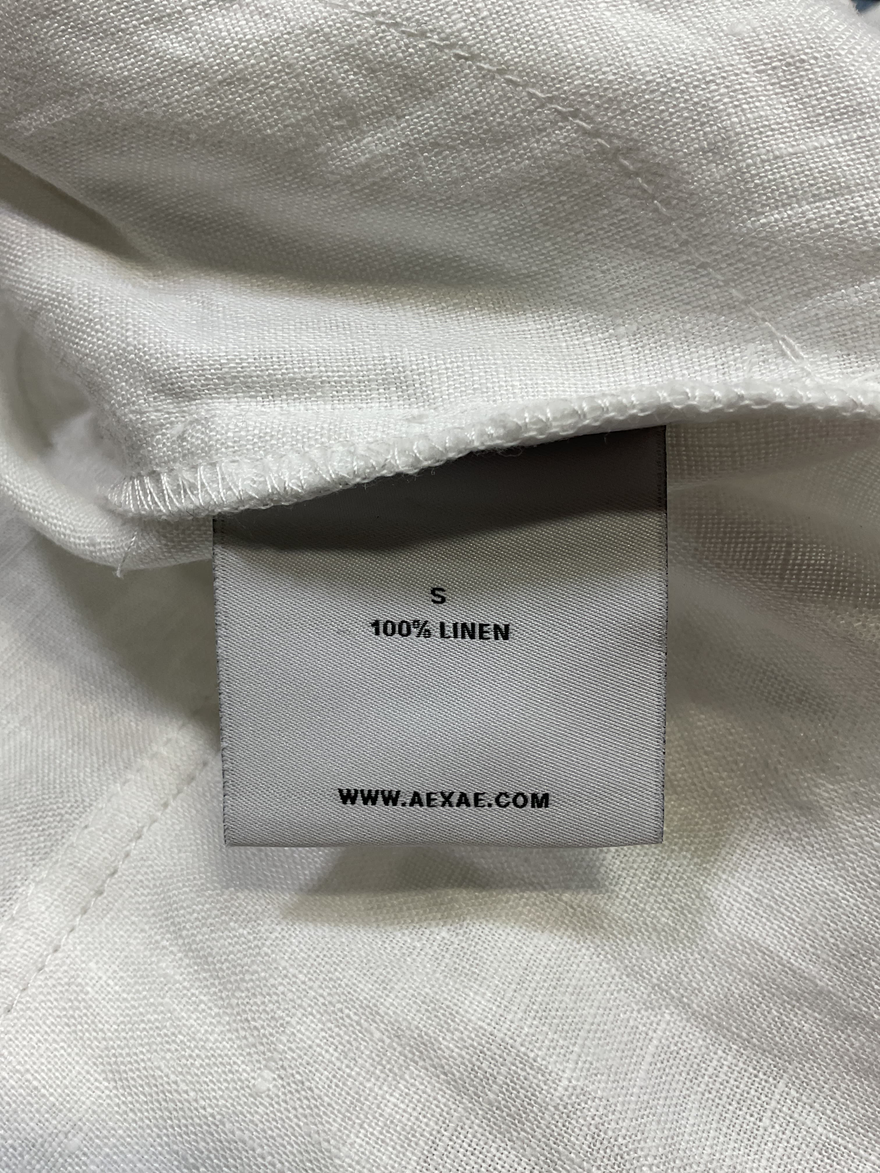Linen Trousers In White - Image 2