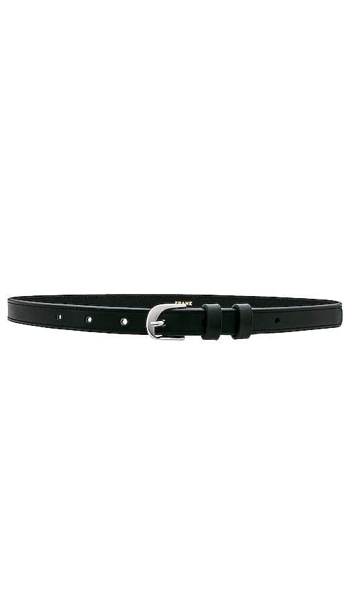 Petit Twist Buckle Belt In Noir - Image 1