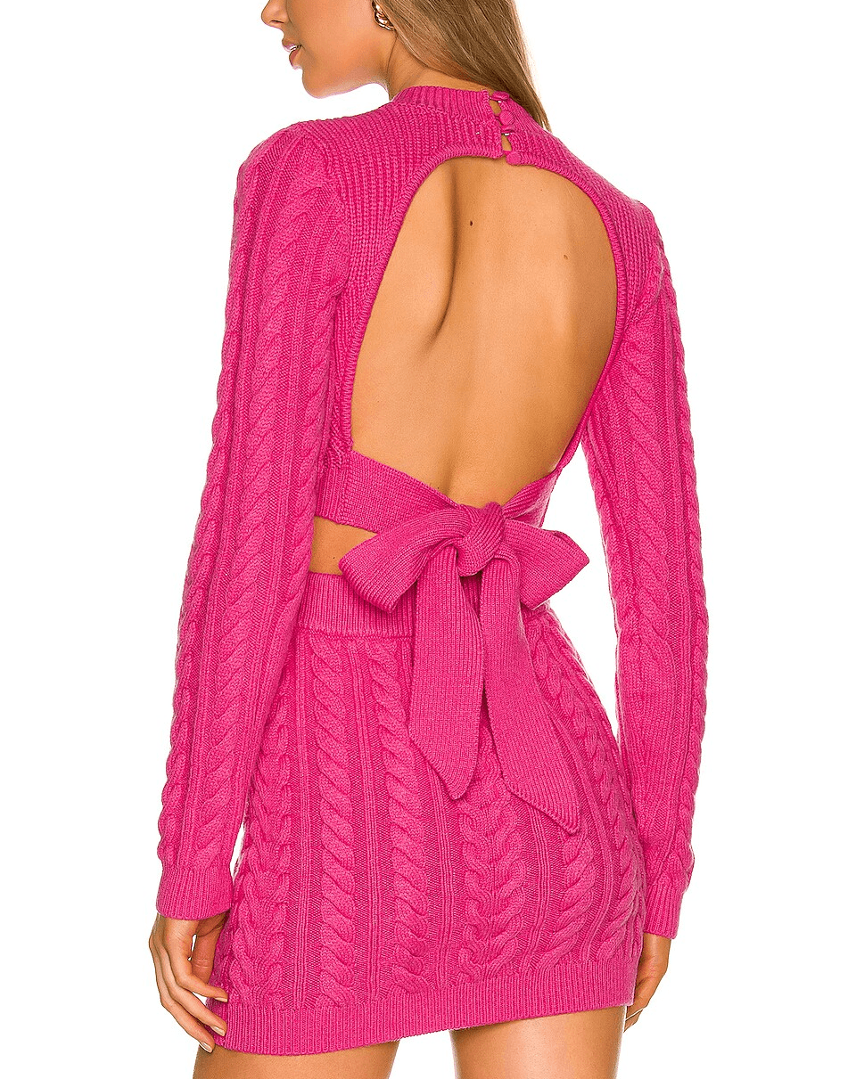 Etienne Cropped Cable Knit - Image 1