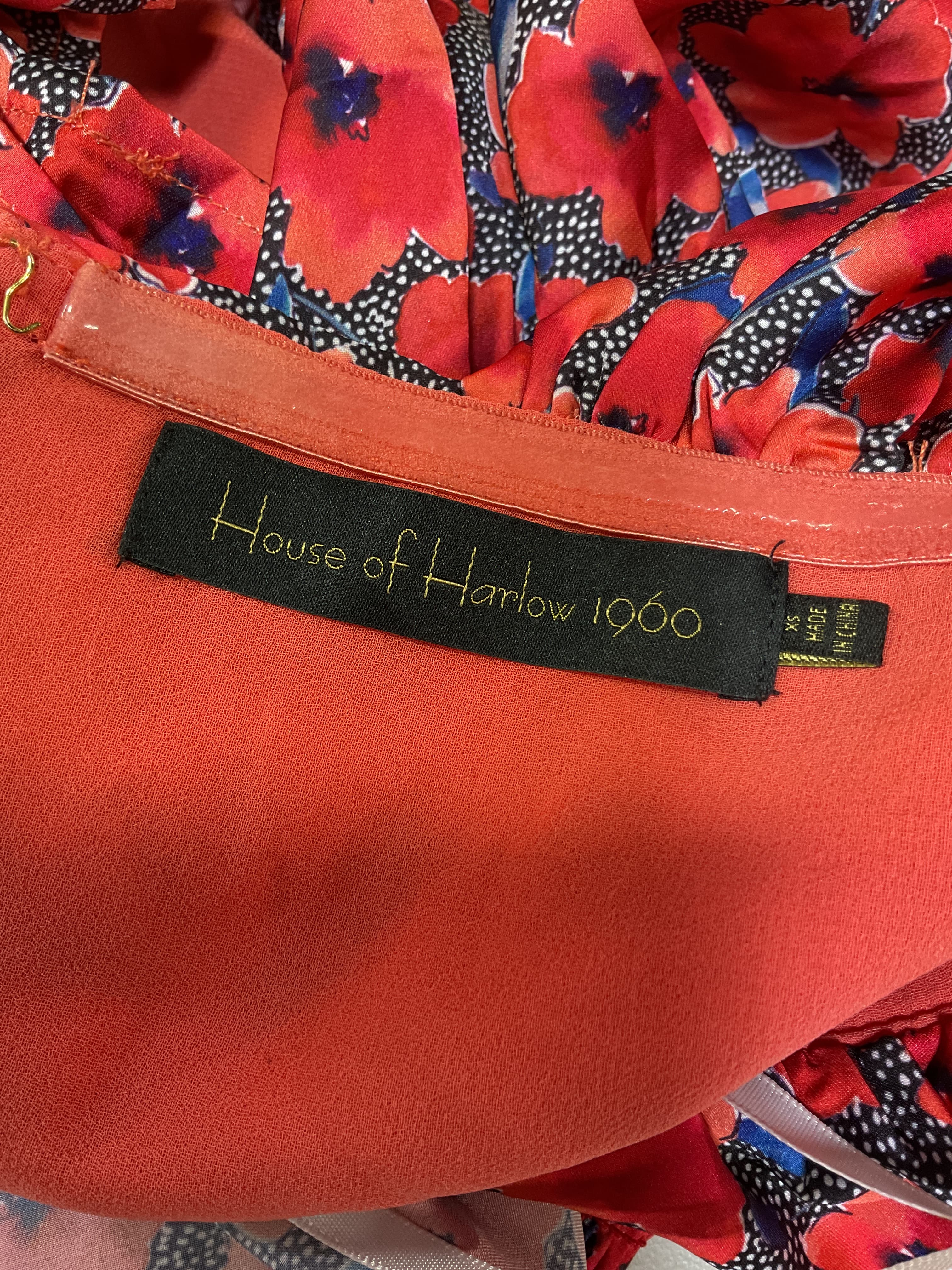 House Of Harlow 1960 X Revolve Burna Blouse In Red Poppy Floral - Image 4