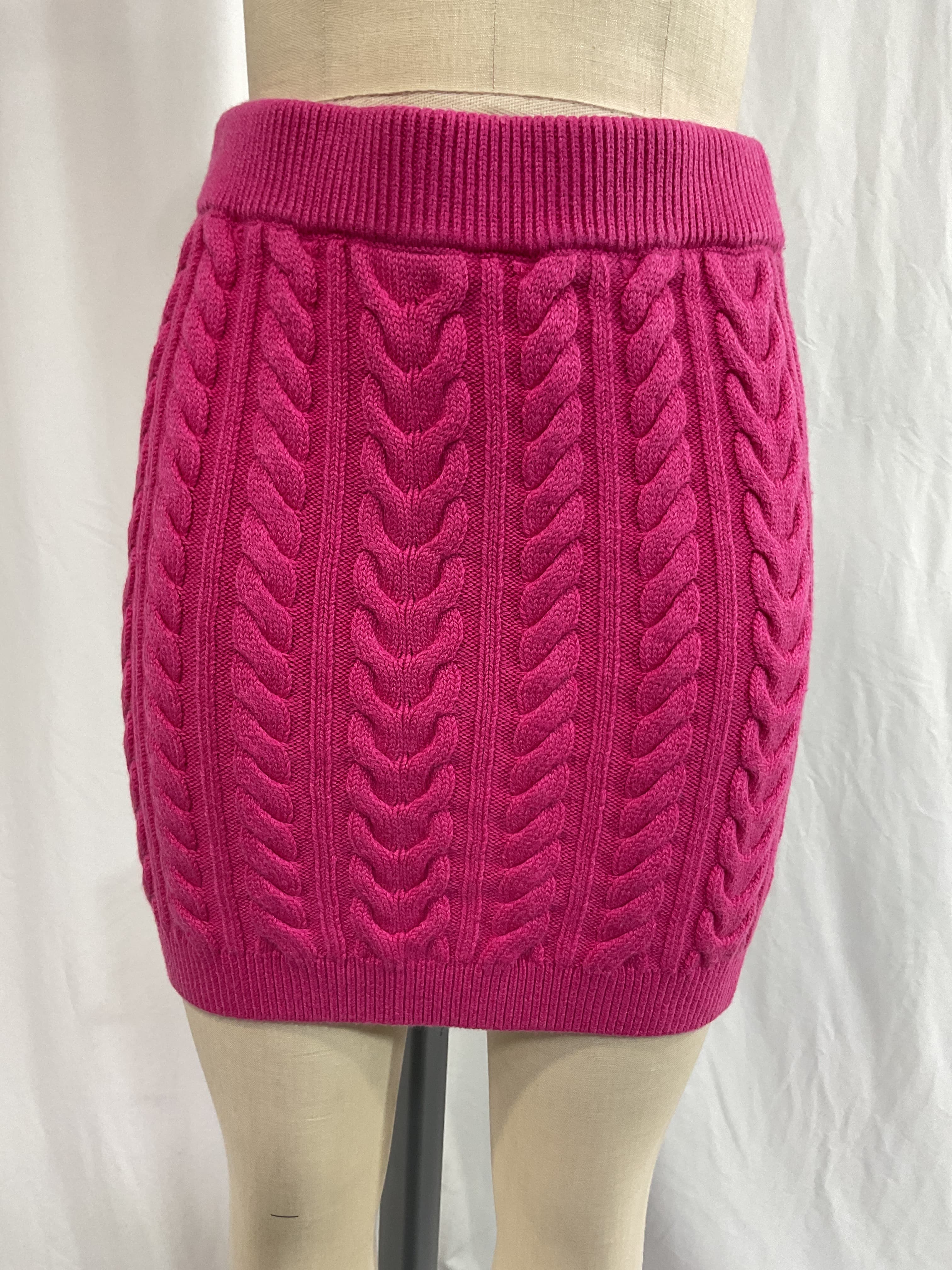 Etienne Cable Mini Skirt - Image 2