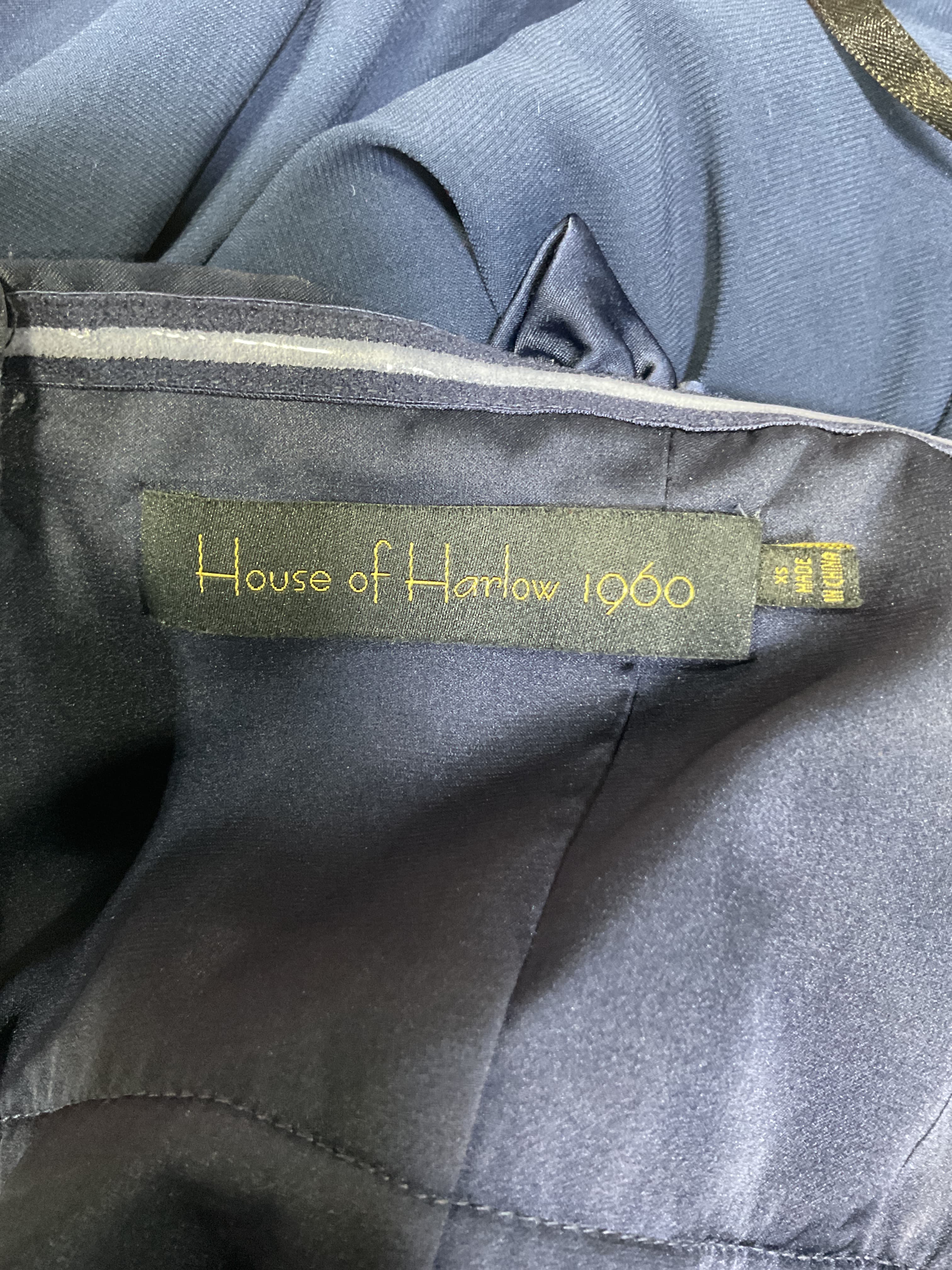 House Of Harlow 1960 X Revolve Burna Blouse In Navy - Image 4