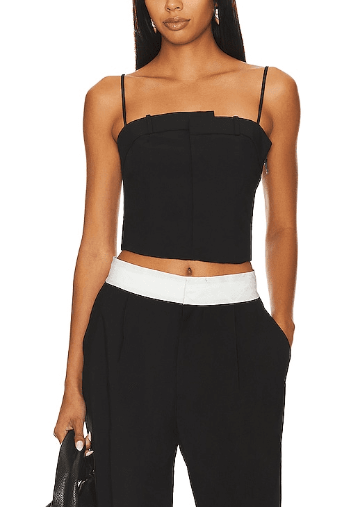Ryder Top In Black - Image 1