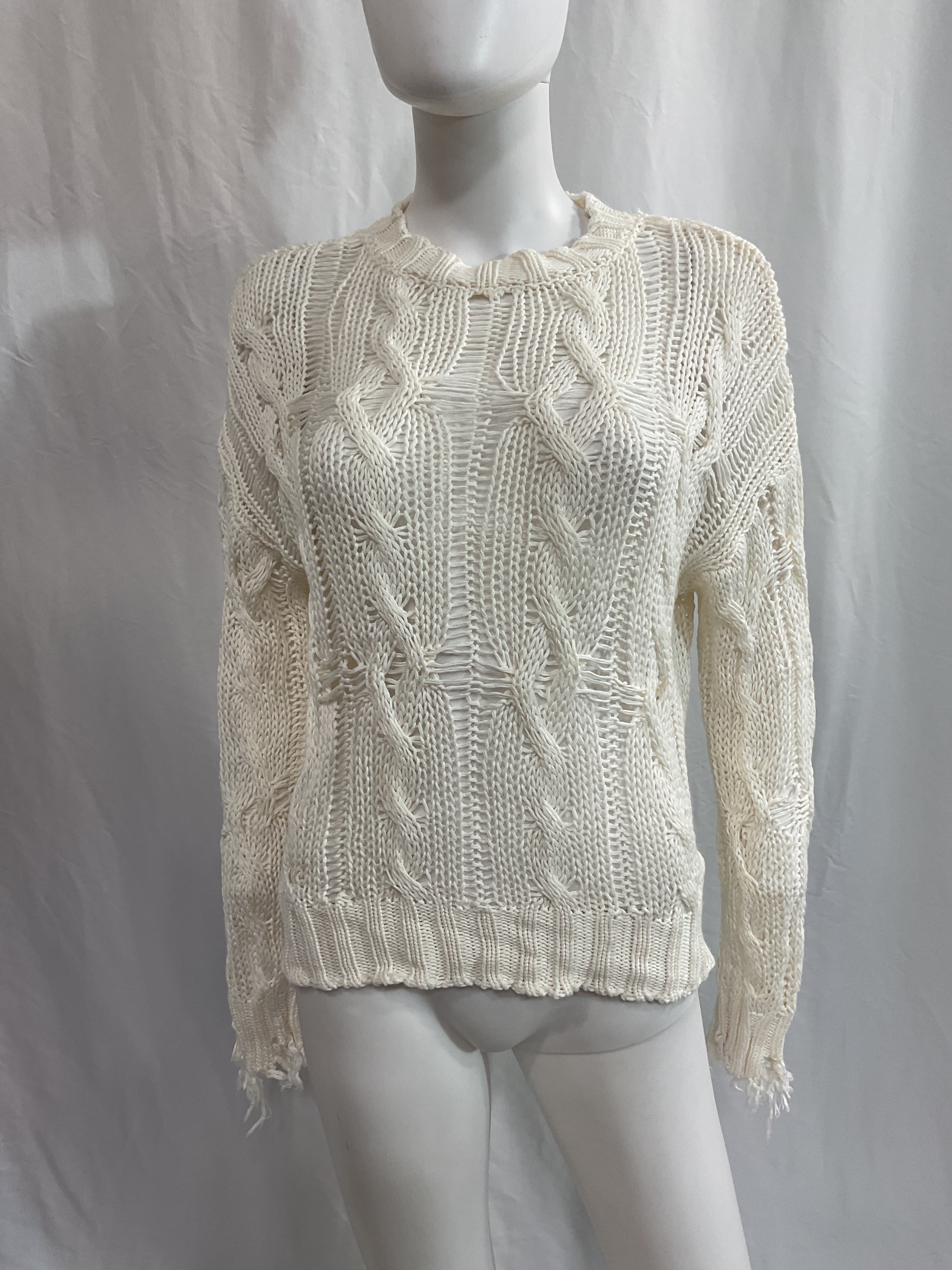 Mitzy Open-Knit Pullover - Image 2