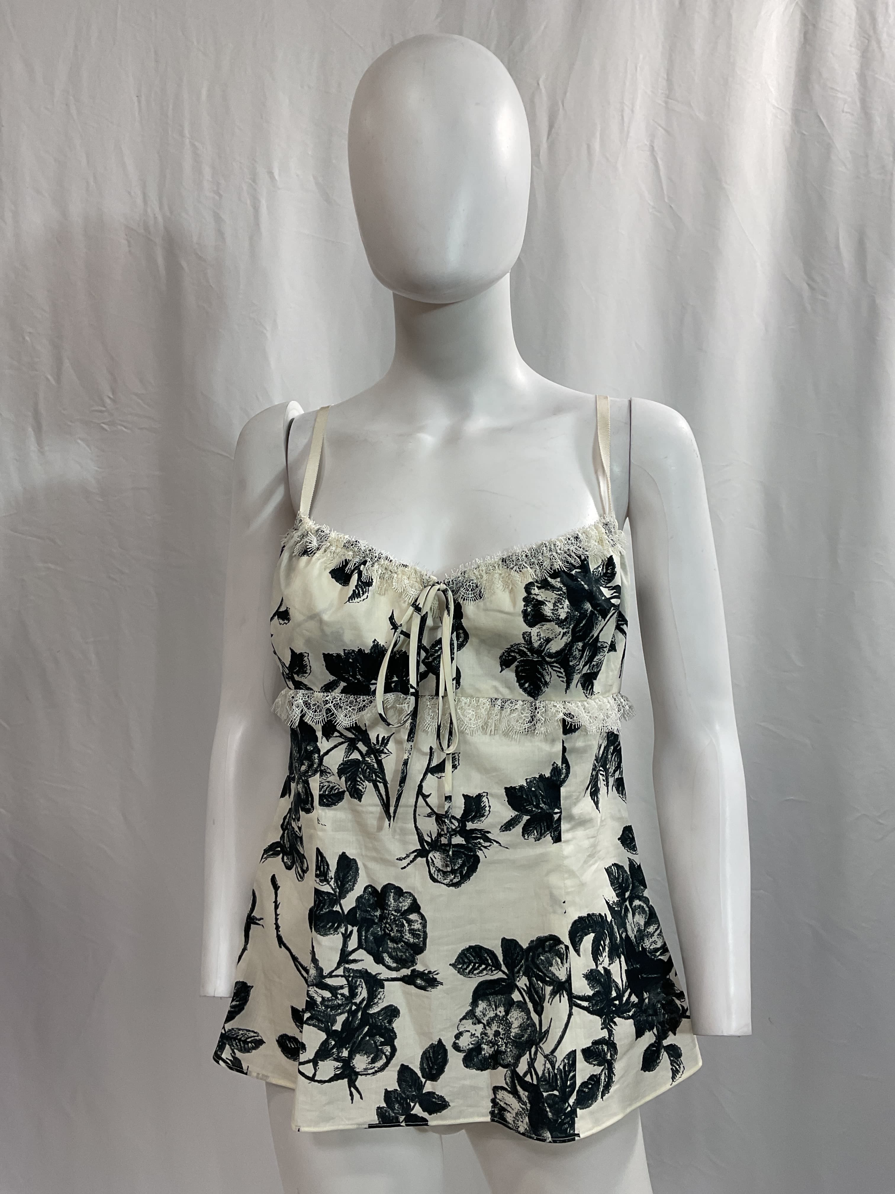 Siria Floral Print Camisole - Image 3