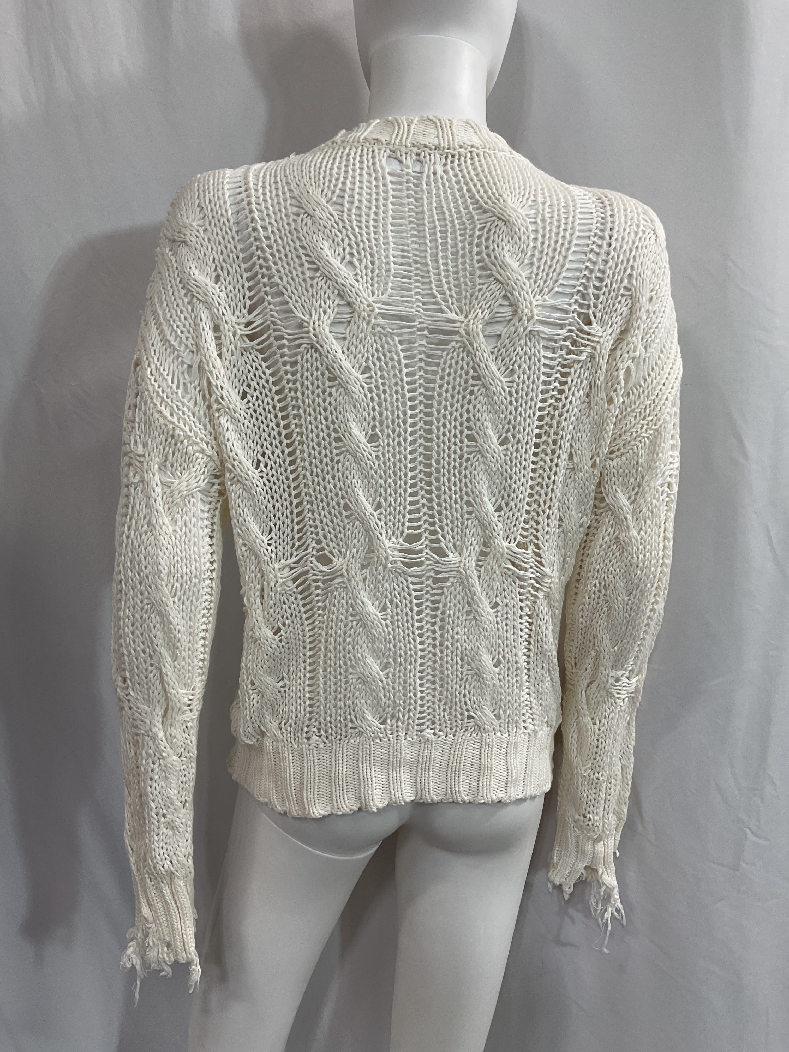 Mitzy Open-Knit Pullover - Image 3
