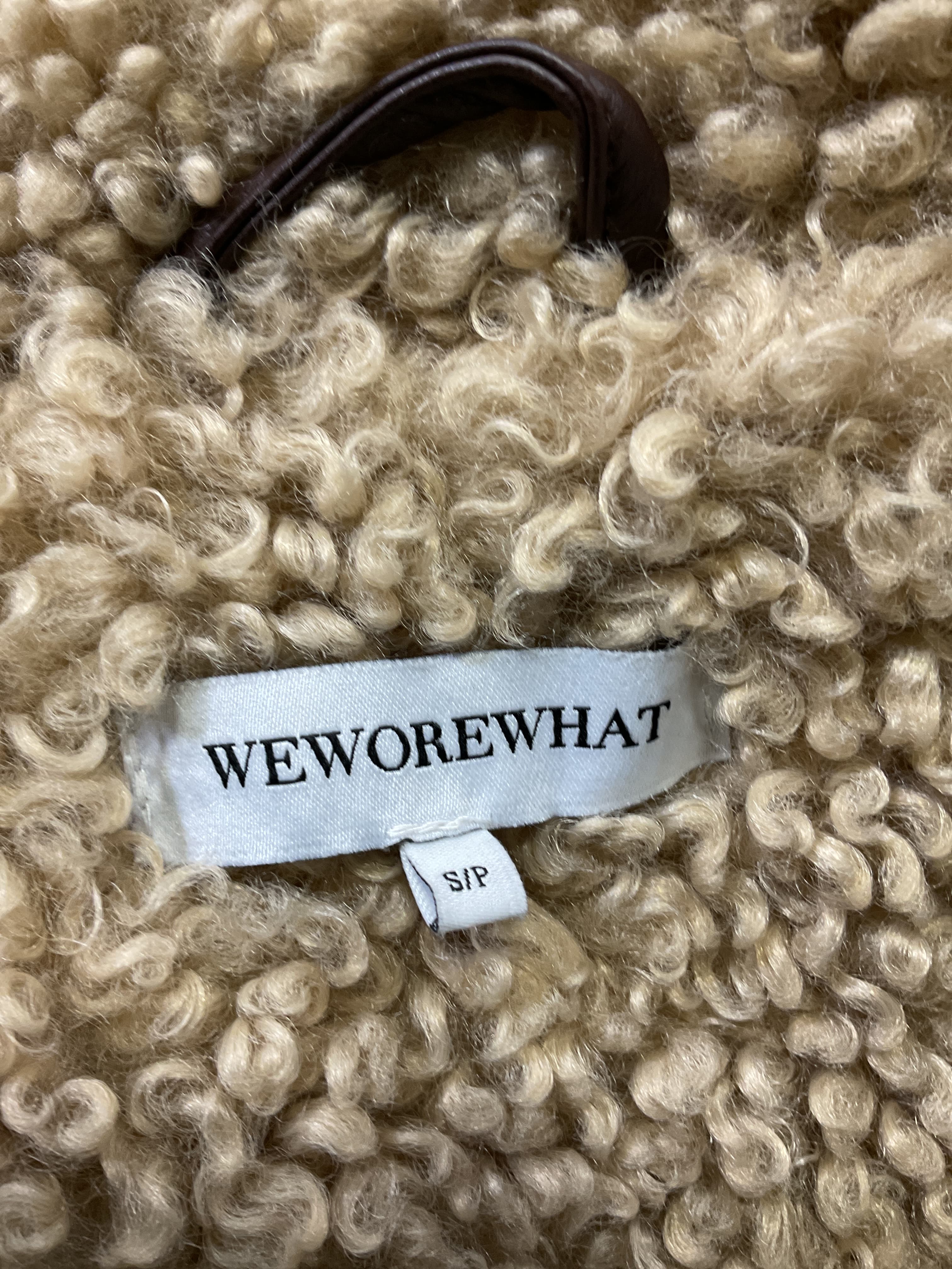Oversized Faux Sherpa Moto Jacket - Image 4
