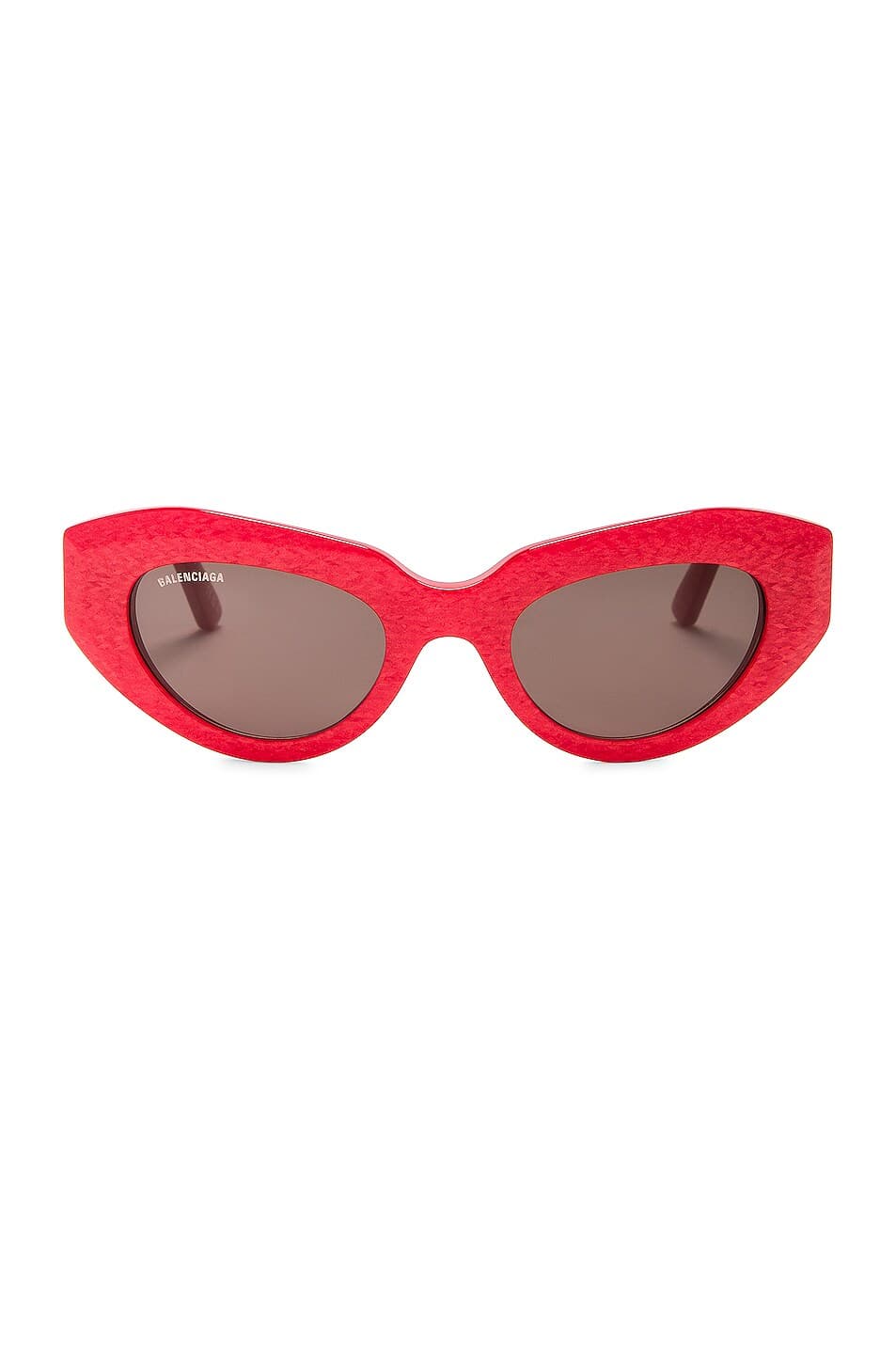 Balenciaga Cat Eye Sunglasses In Red - Image 1