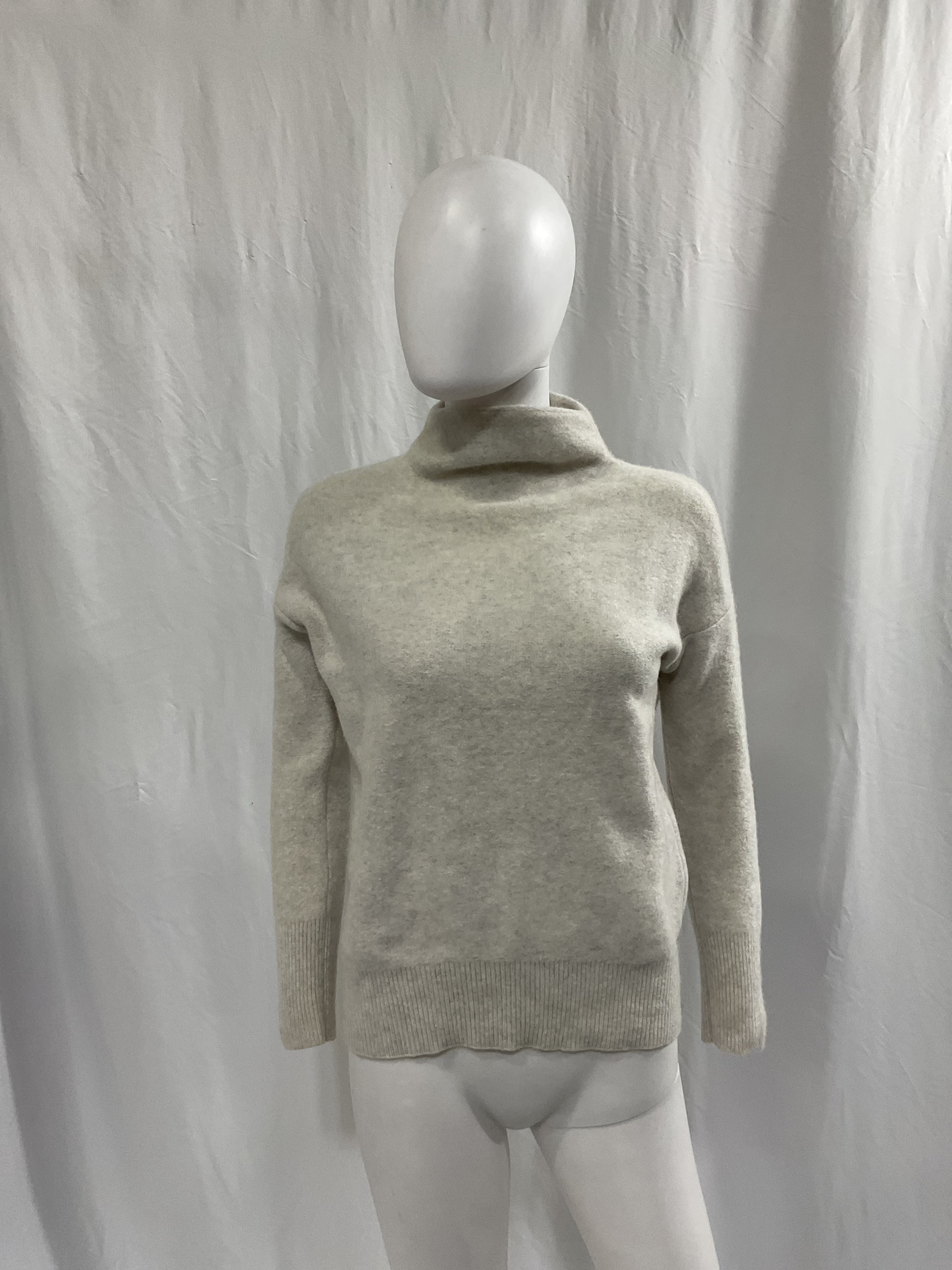 Boiled Cashmere Funnel Neck Pullover - Image 4