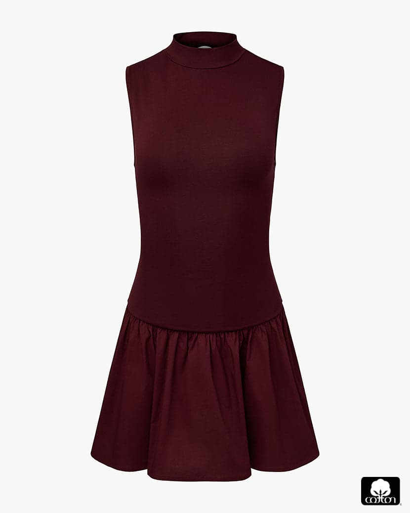Mockneck Dress - Image 1