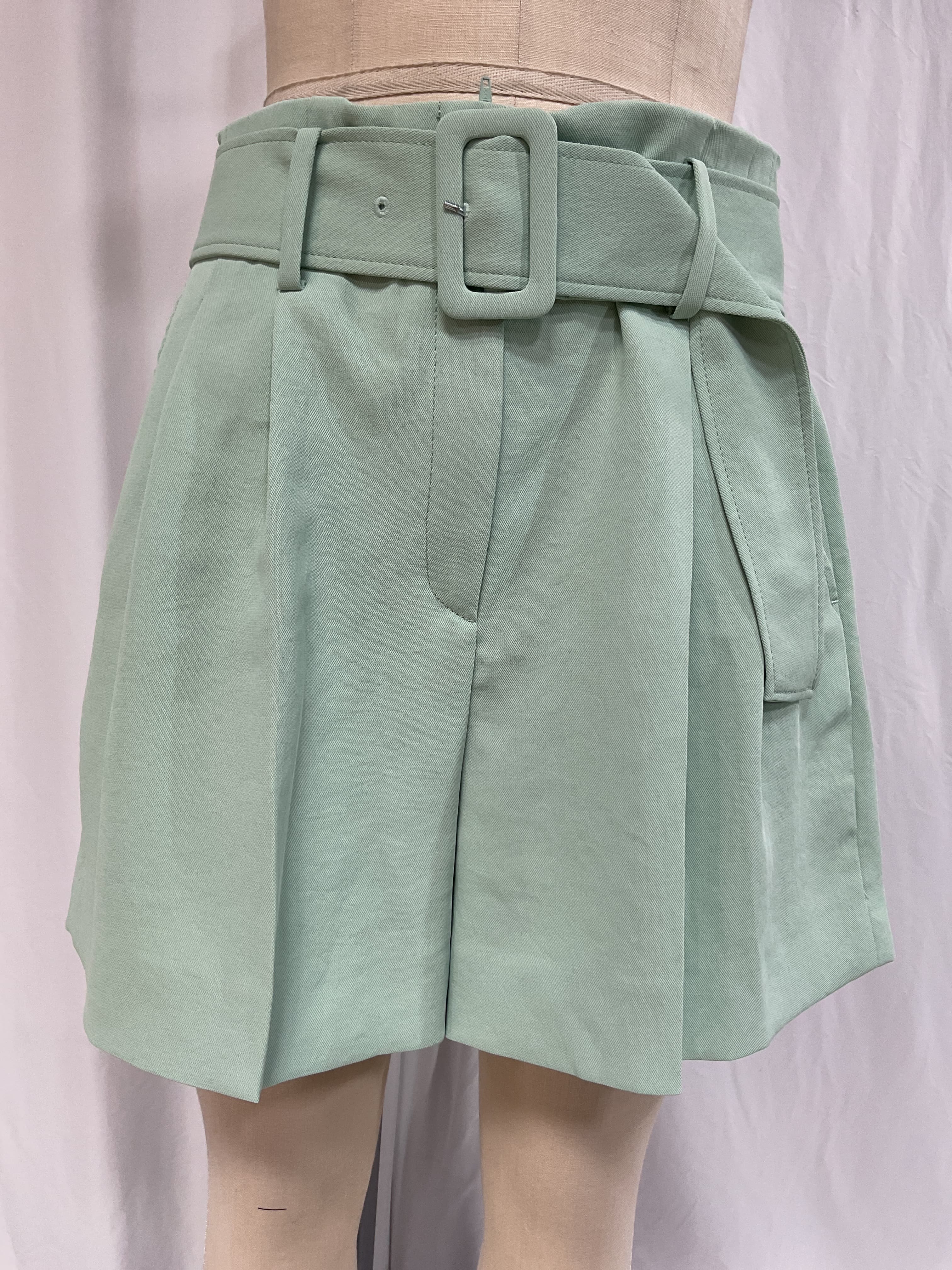 Artus Belted High Rise Shorts - Image 4