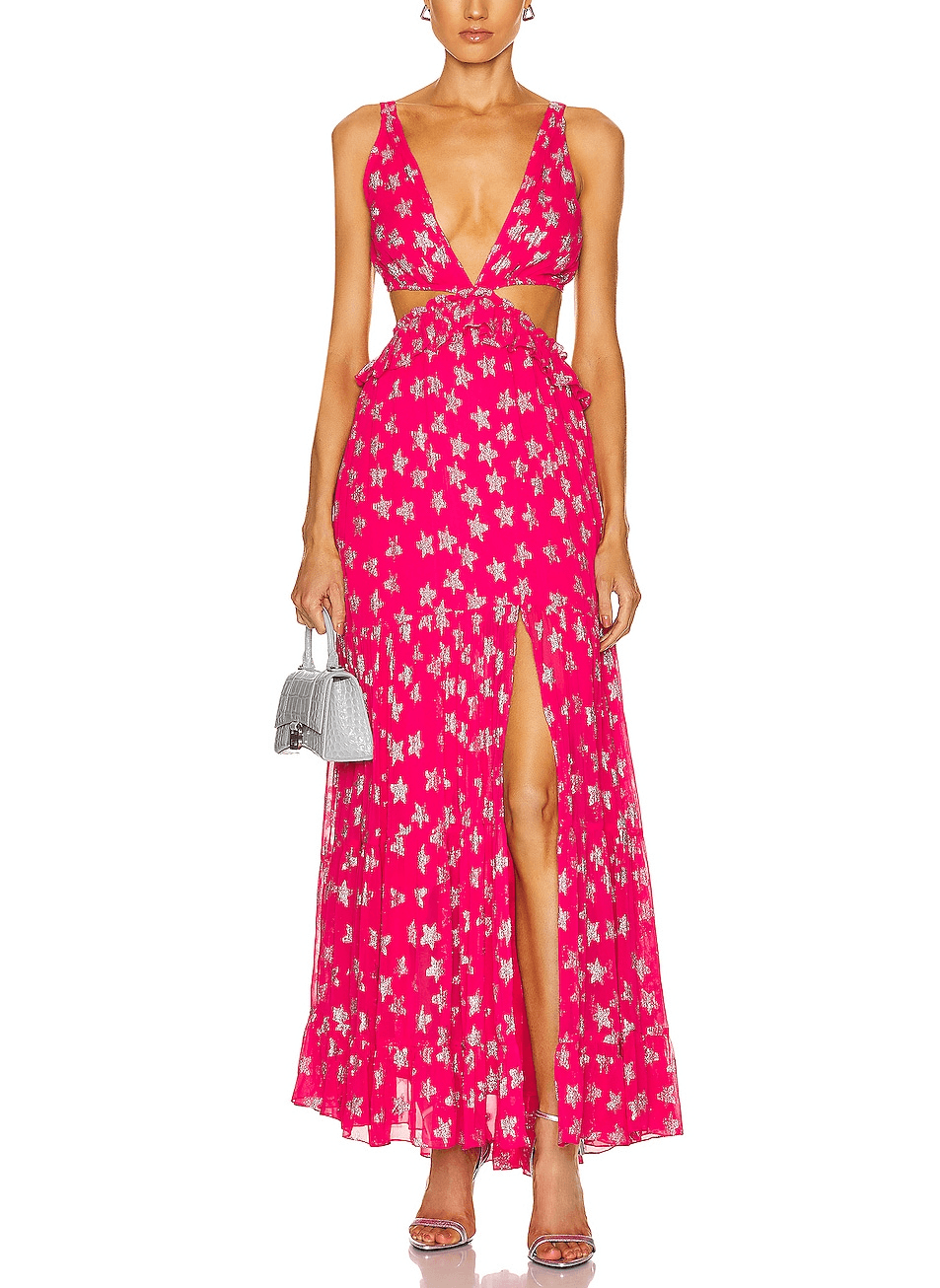 Vega Maxi Dress In Pink - Image 1