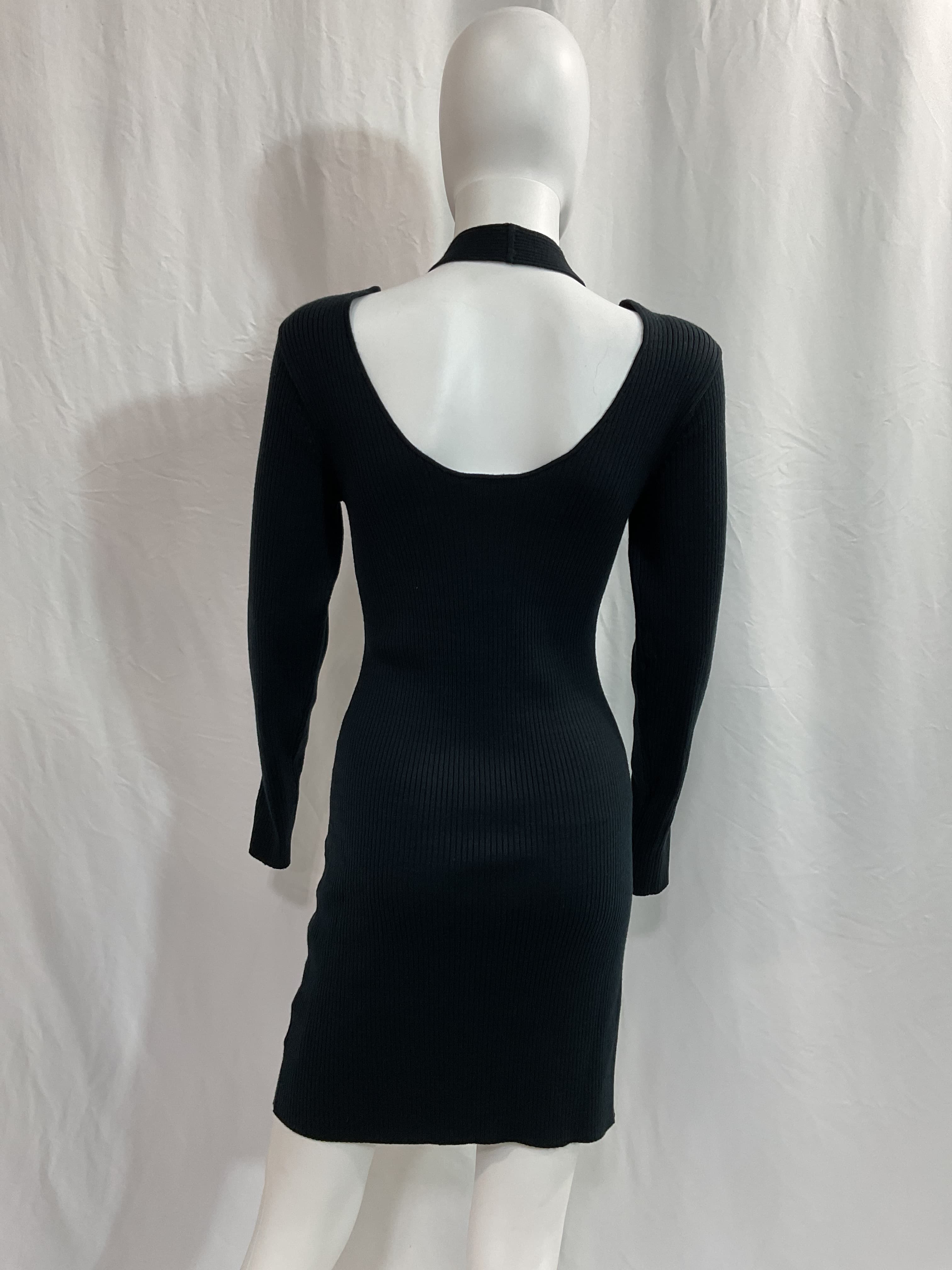 Alejandra Mini Dress In Black - Image 2