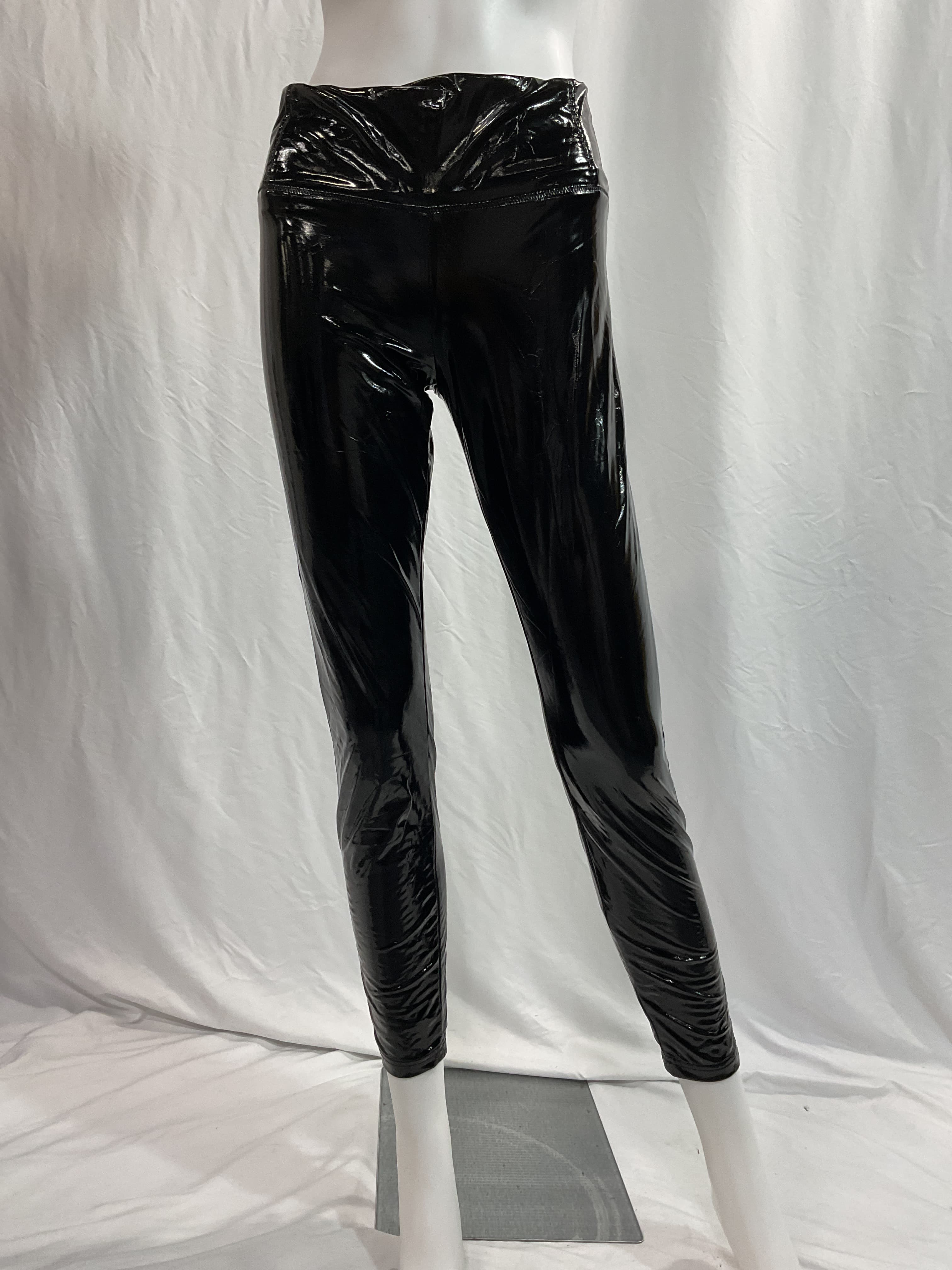 Women's Cora Shine High Waist Faux Leather Leggings - Image 3