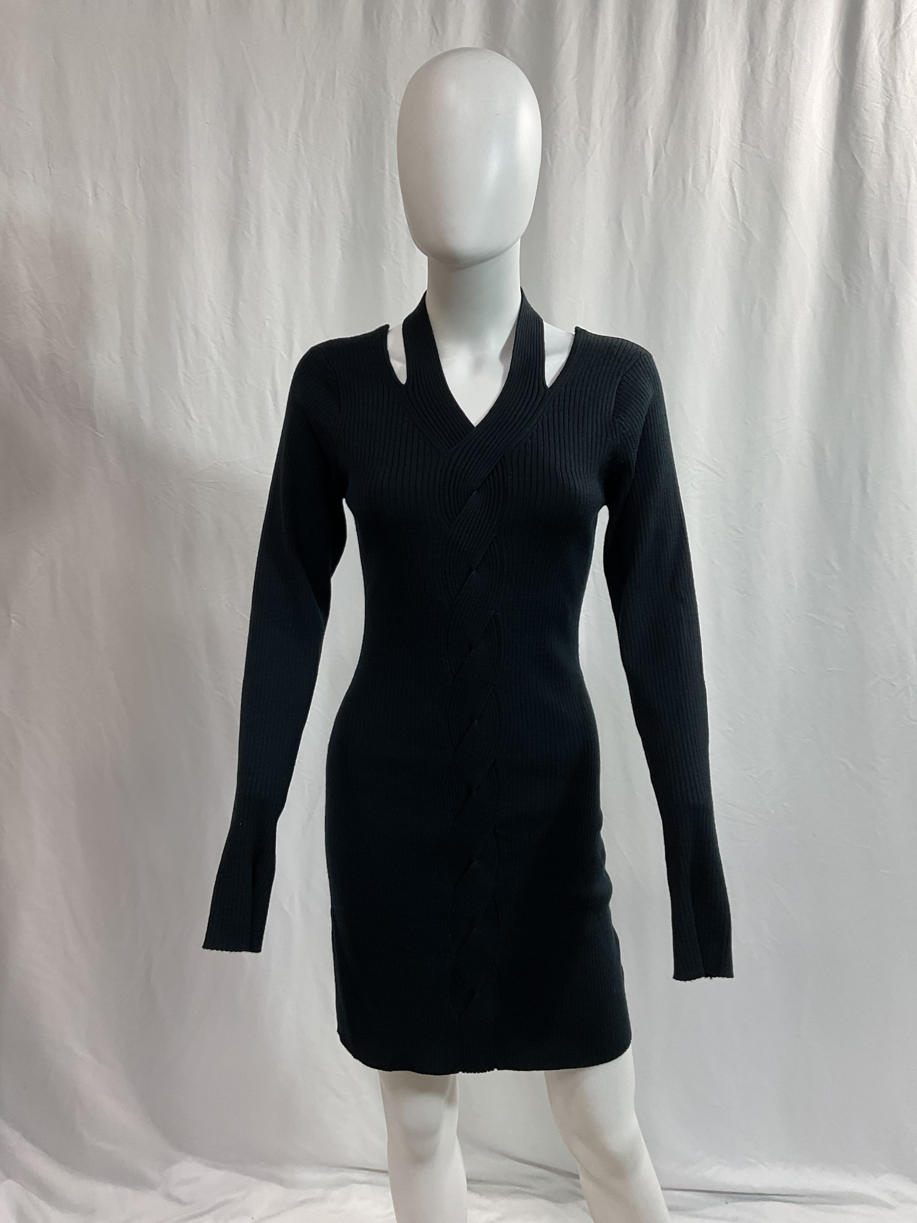 Alejandra Mini Dress In Black - Image 3