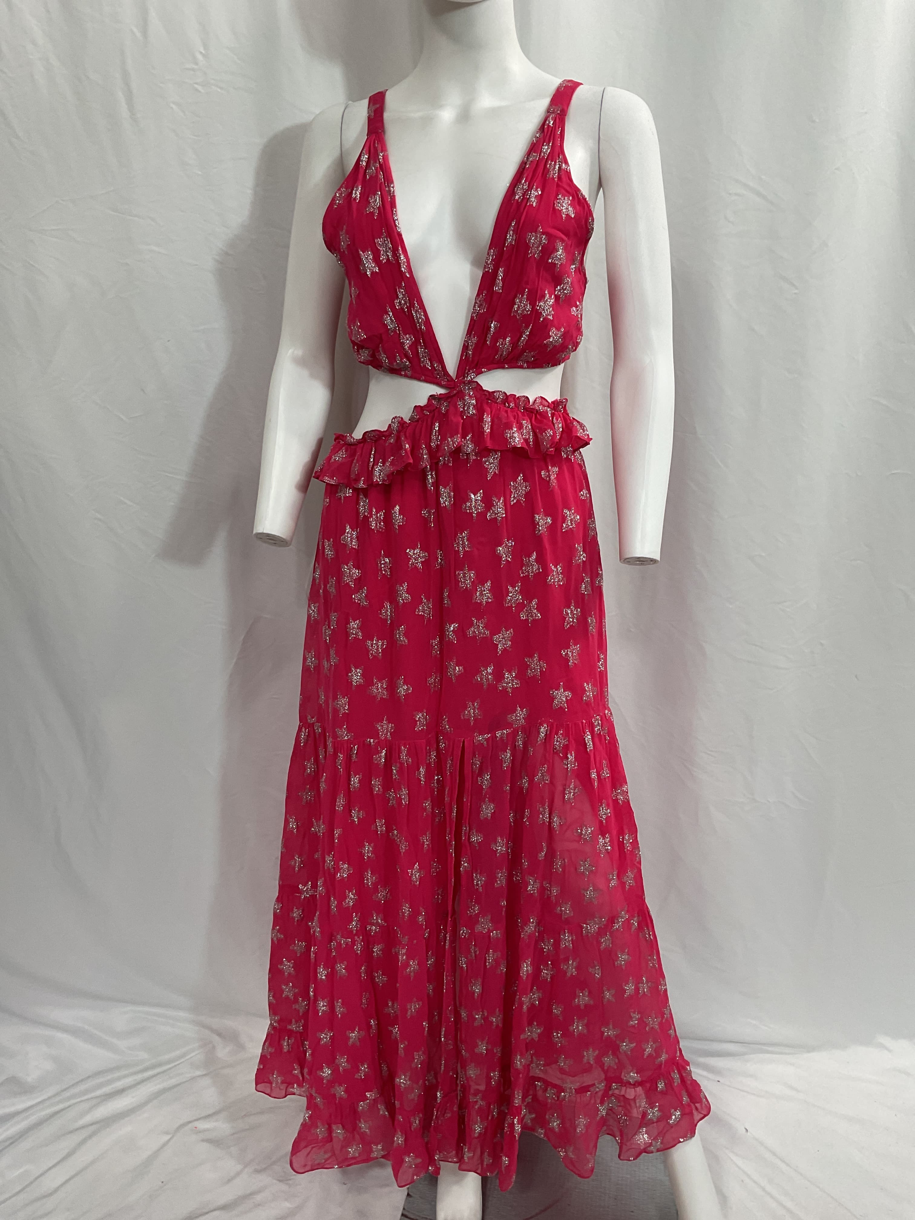 Vega Maxi Dress In Pink - Image 4