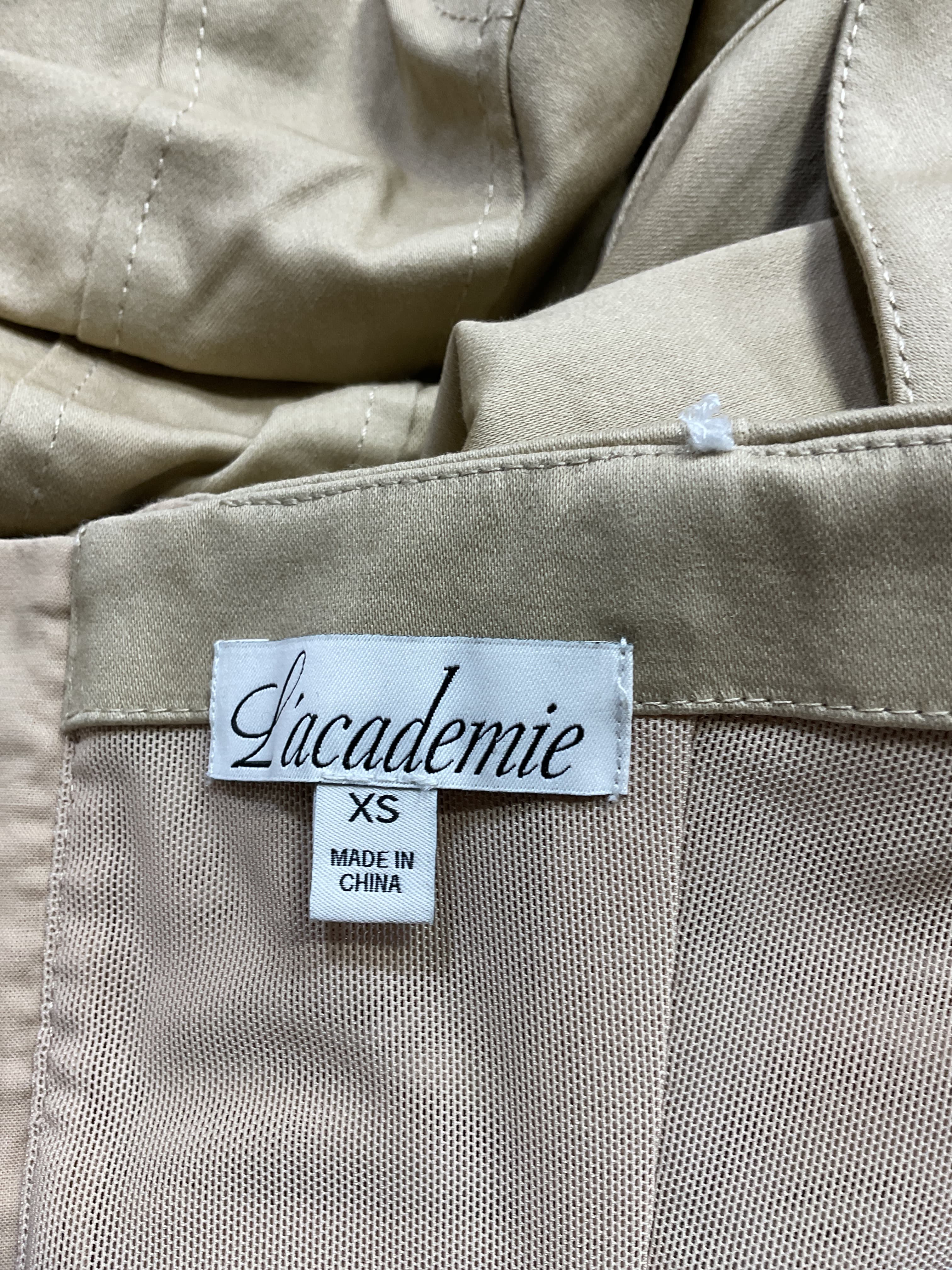 L'academie By Marianna Noma Top In Light Khaki - Image 2