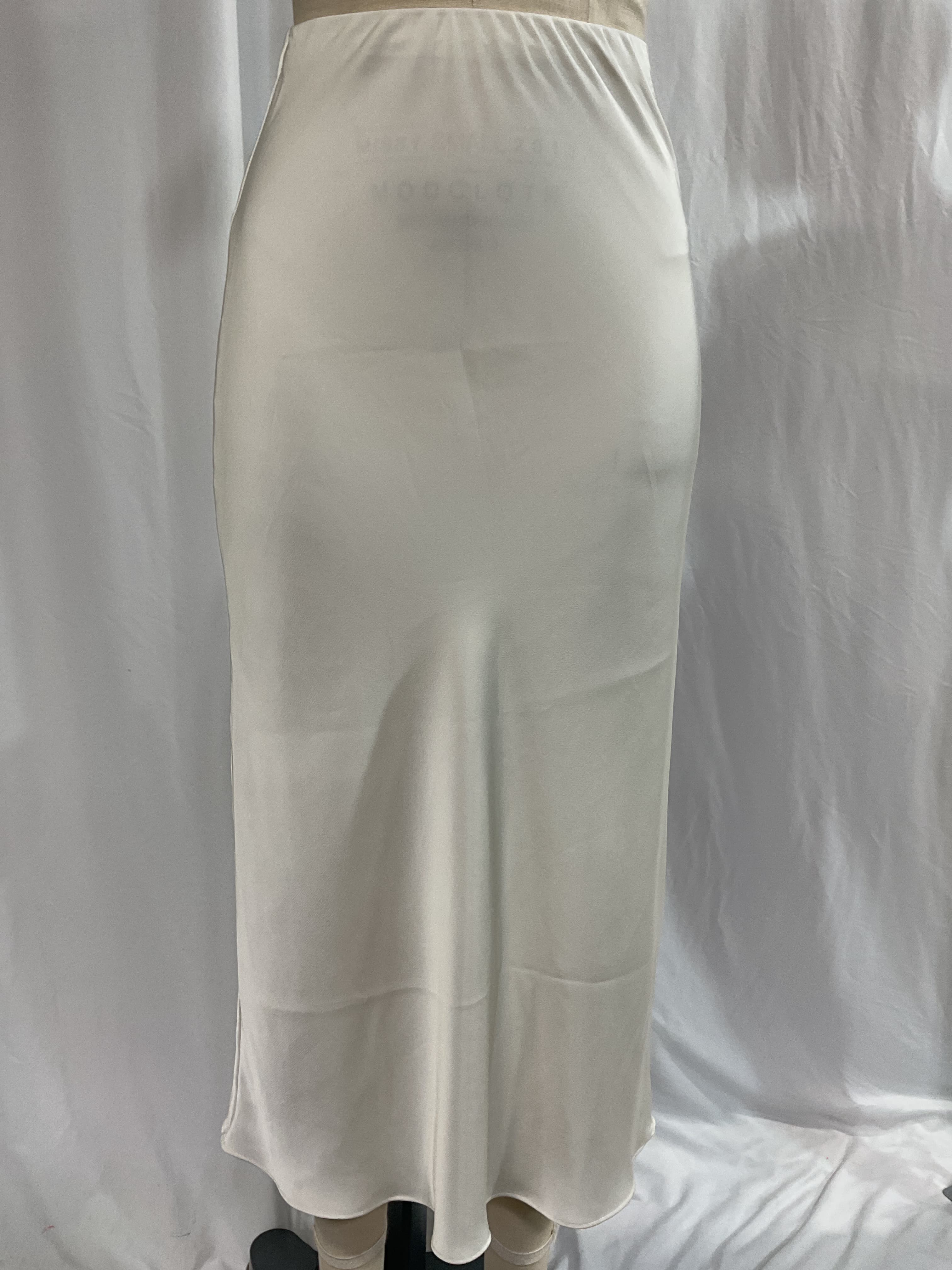 Tabitha Skirt In Ivory - Image 4