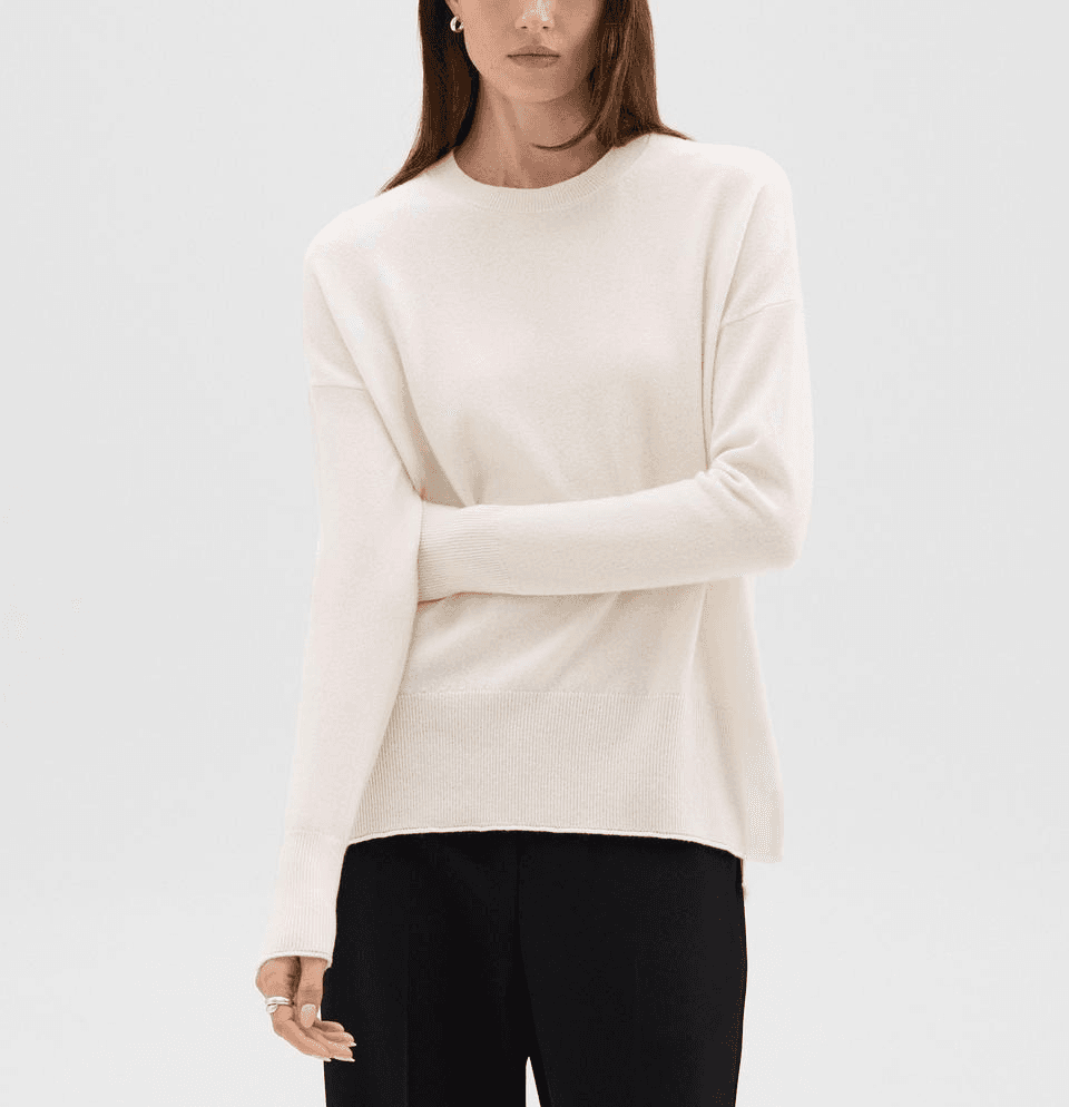 Relaxed Sweater In Cashmere - Image 1