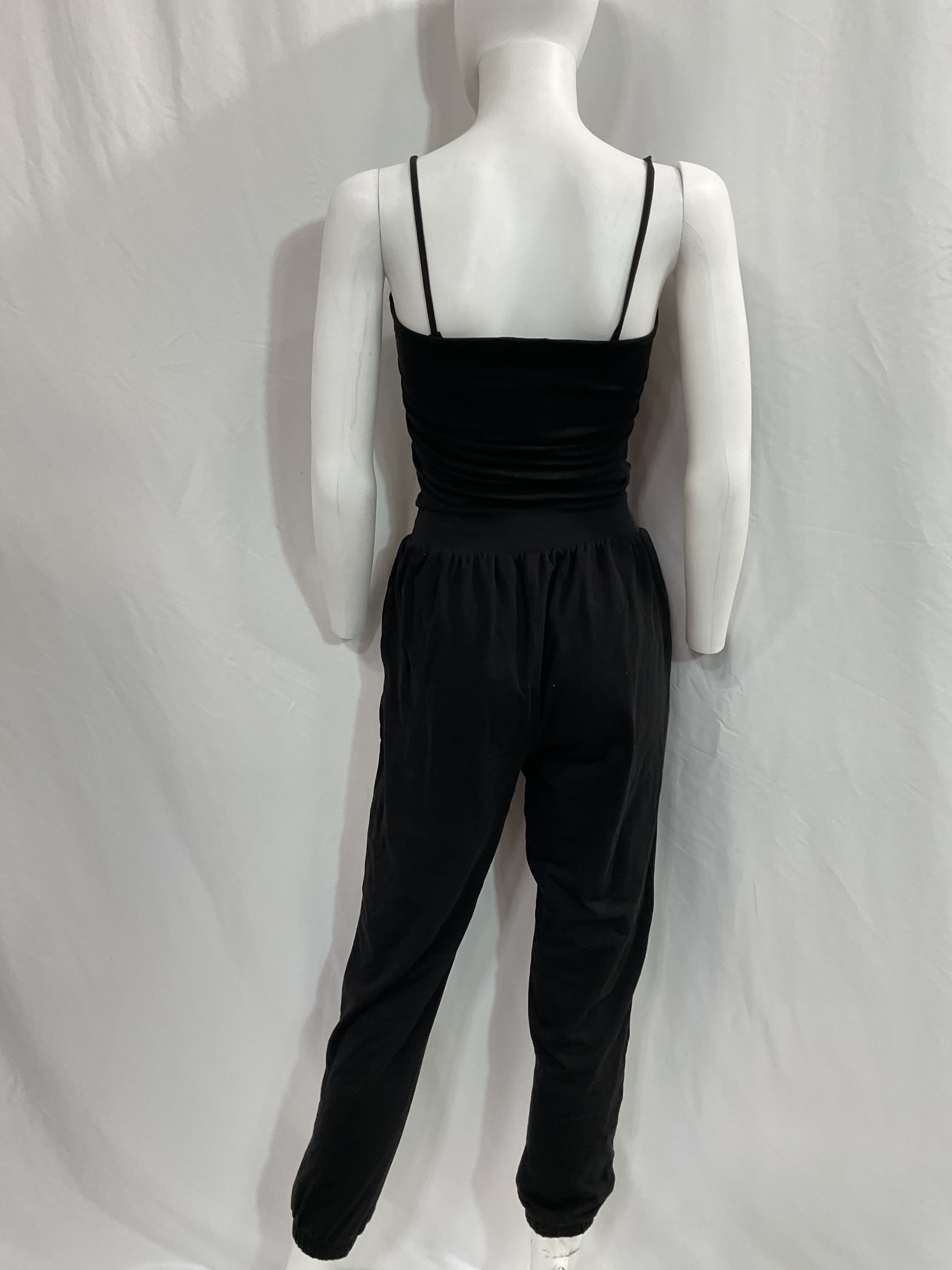 Ruched Cotton-Blend Jogger-Style Jumpsuit - Image 2