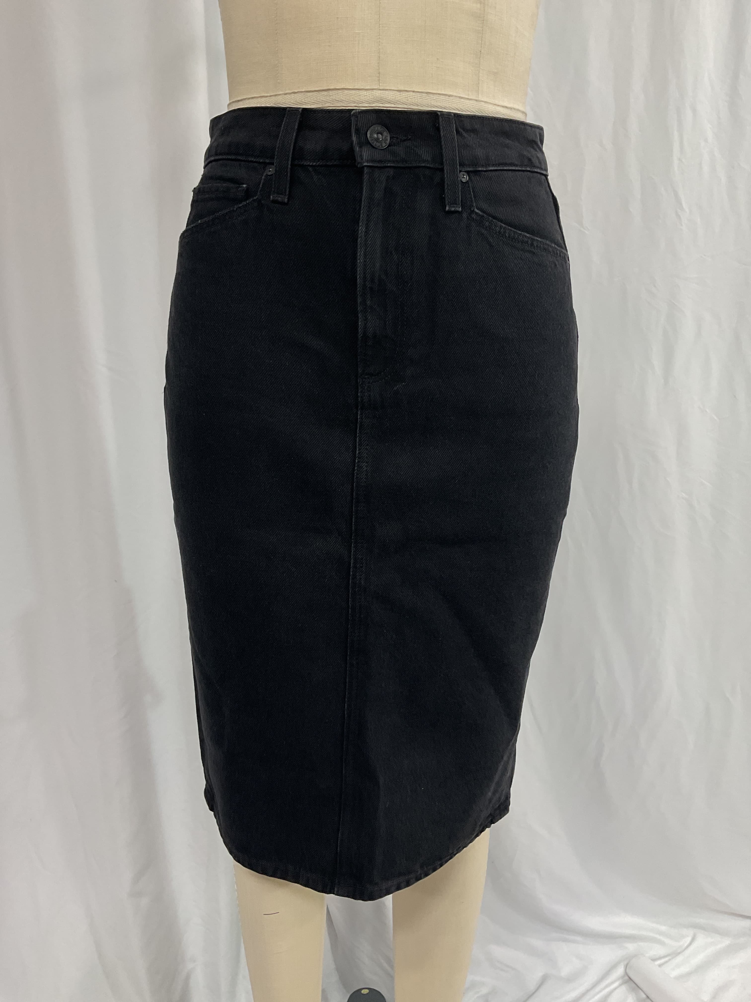 Siren Midi Skirt In Pitch Dark - Image 3