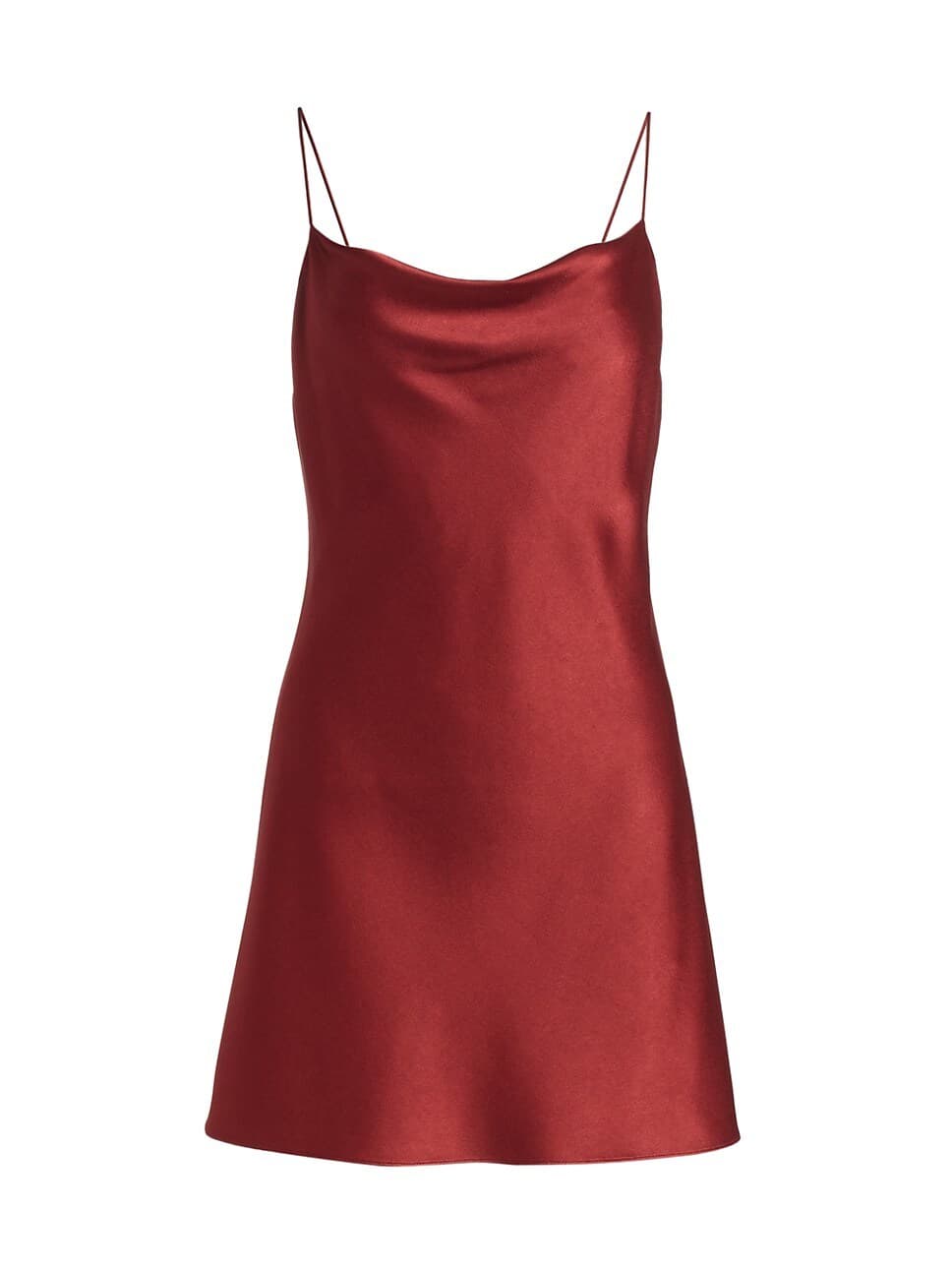 Harmony Draped Slip Mini Dress - Image 1