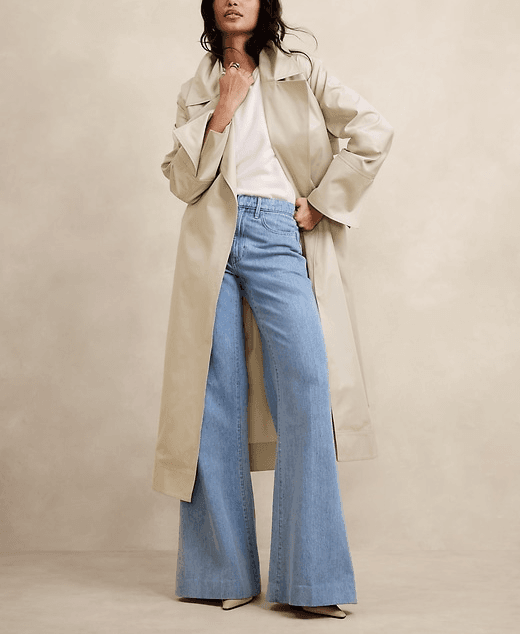 Cotton Trench Coat - Image 1