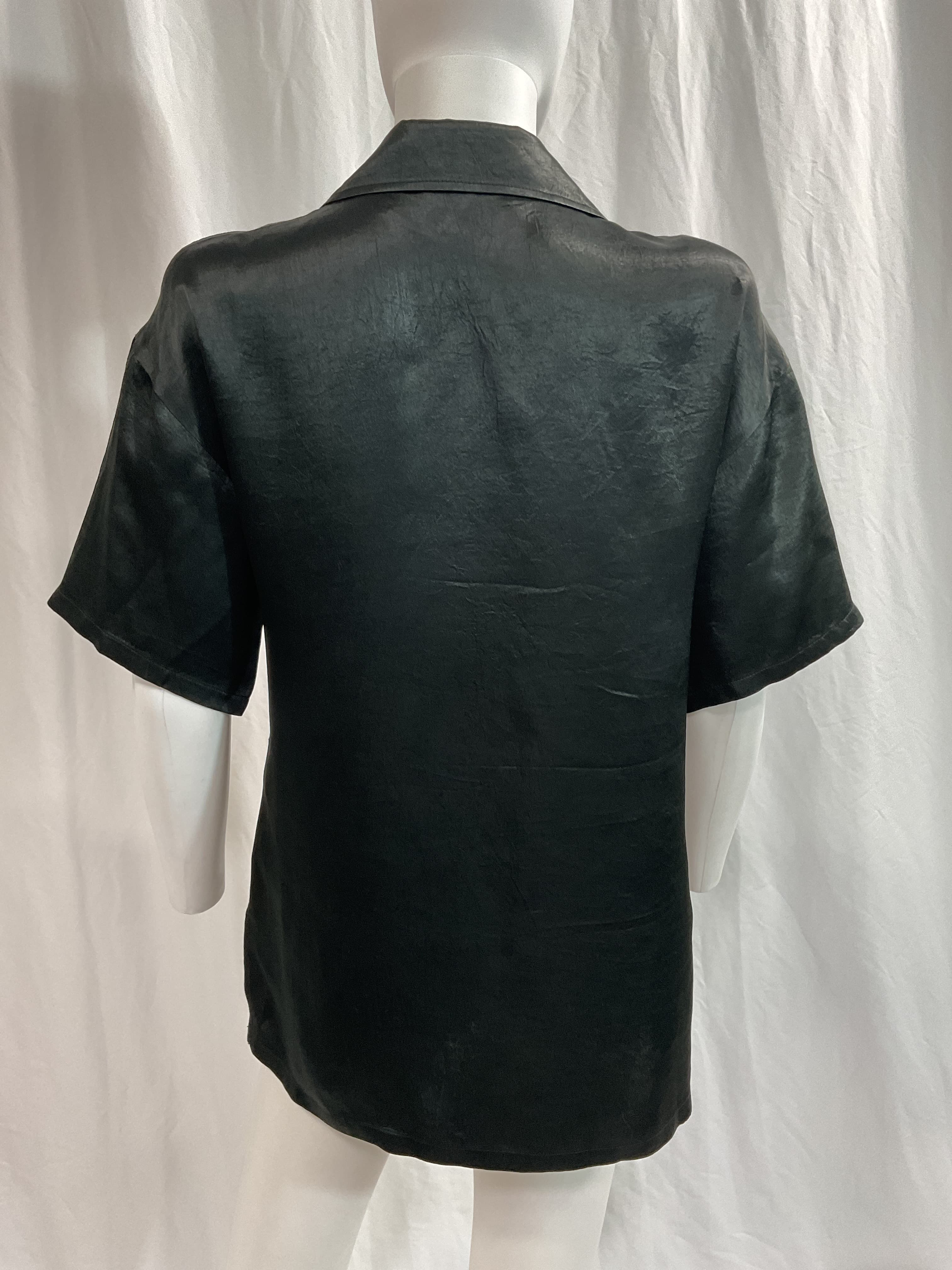 Hammered Satin Shirt - Image 3