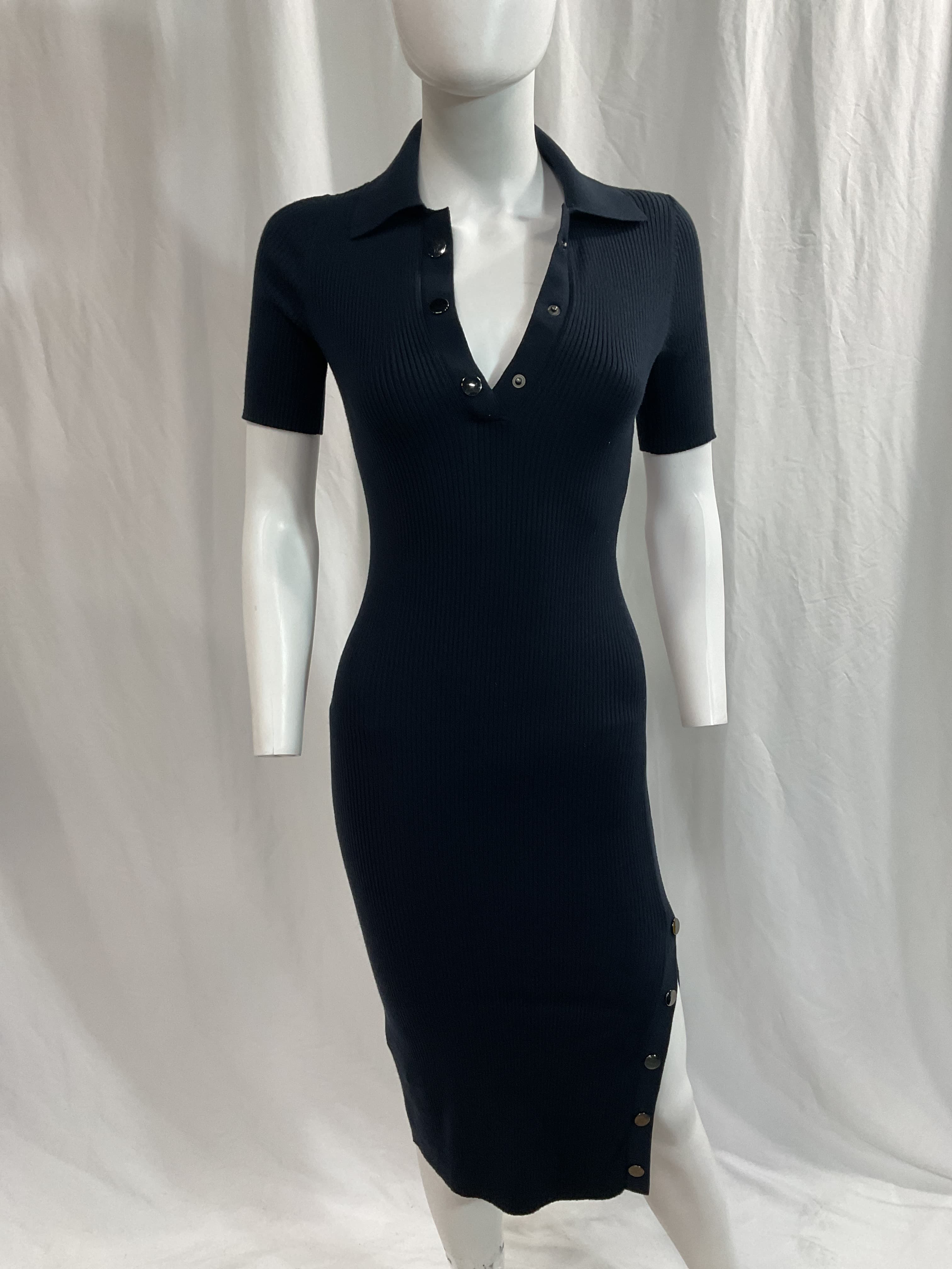 Remi Polo Collar Bodycon Dress - Image 3