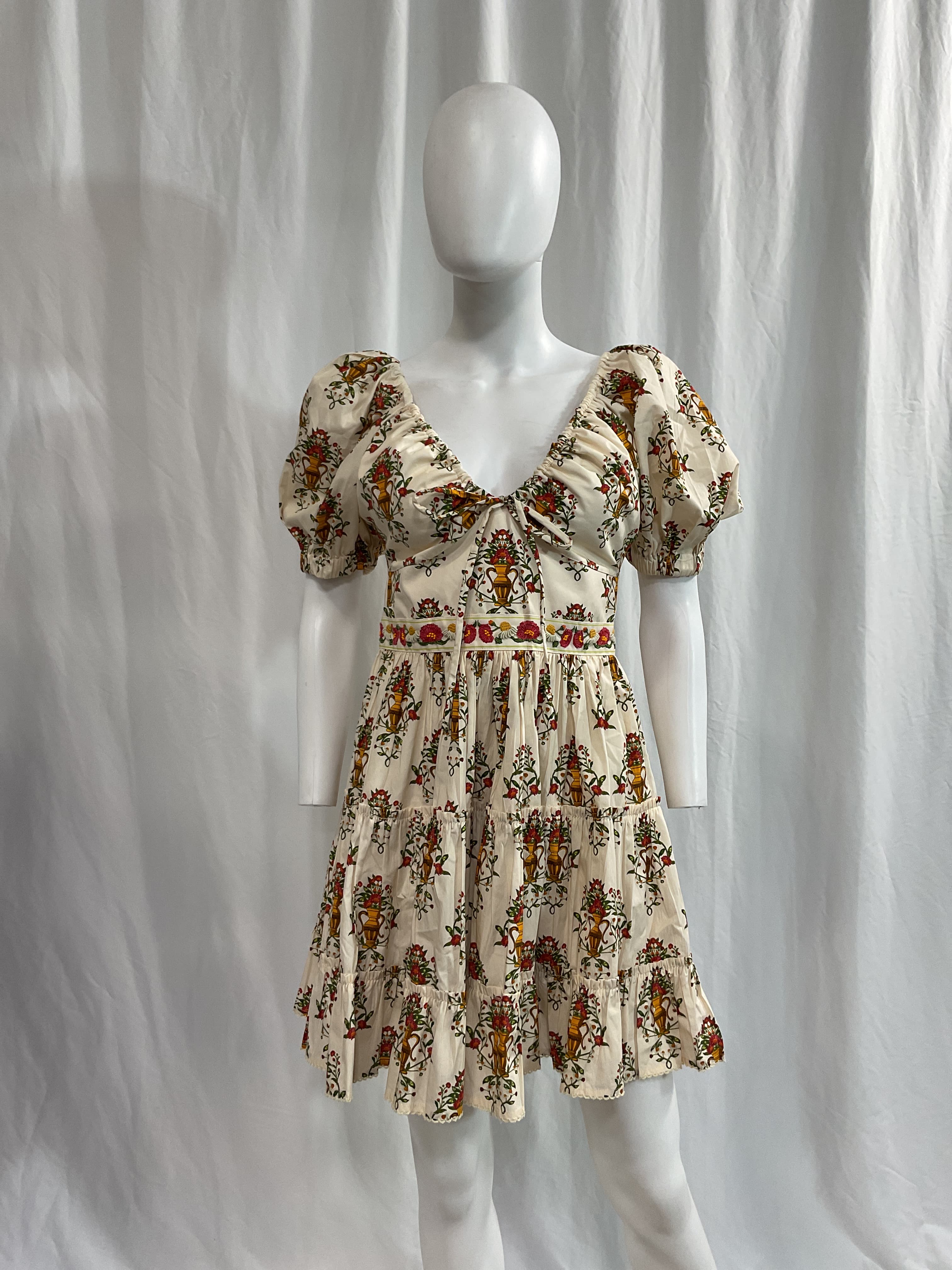 Agua By Agua Bendita Manzanilla Dress In Remedios - Image 2
