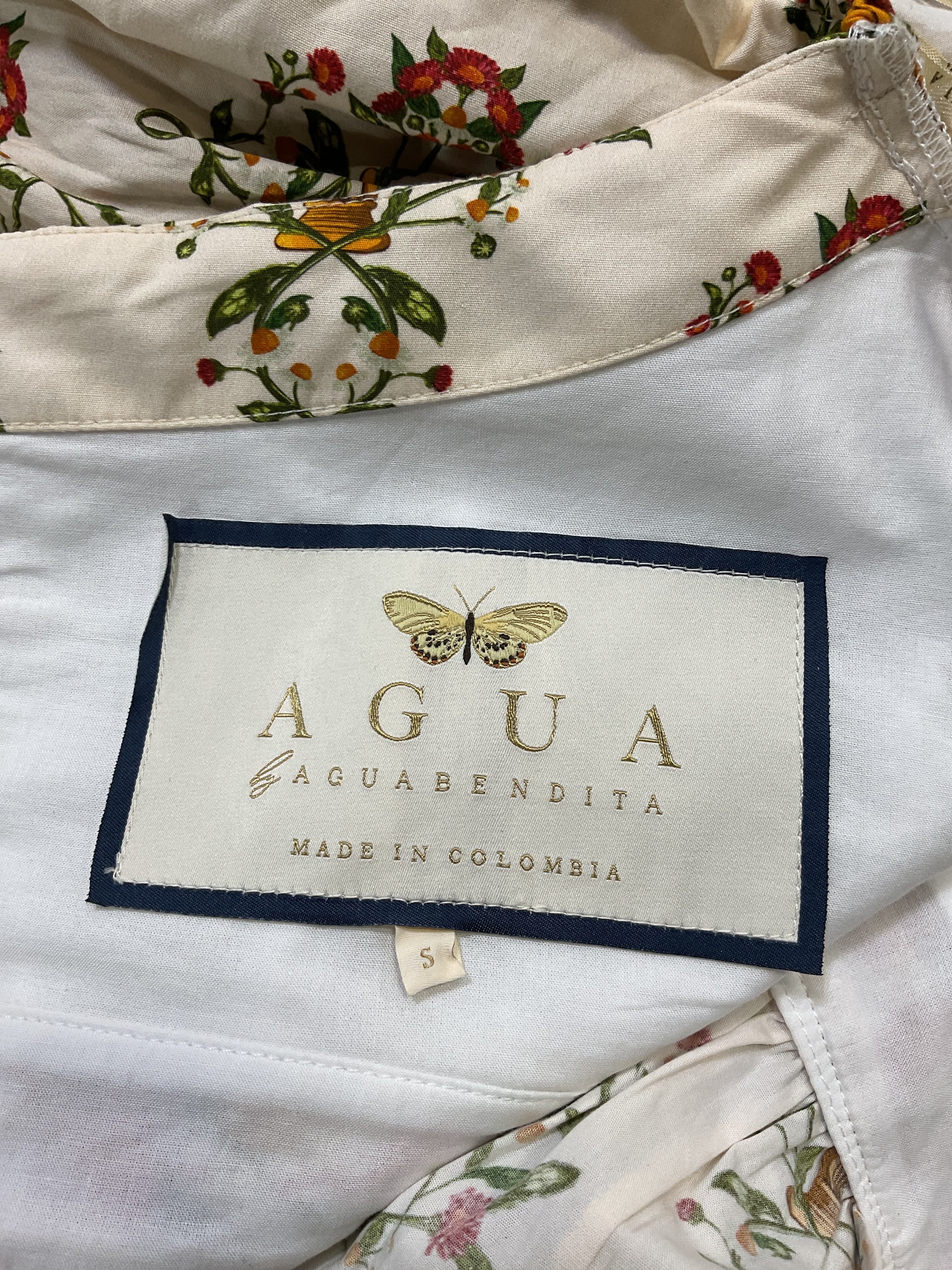 Agua By Agua Bendita Manzanilla Dress In Remedios - Image 3