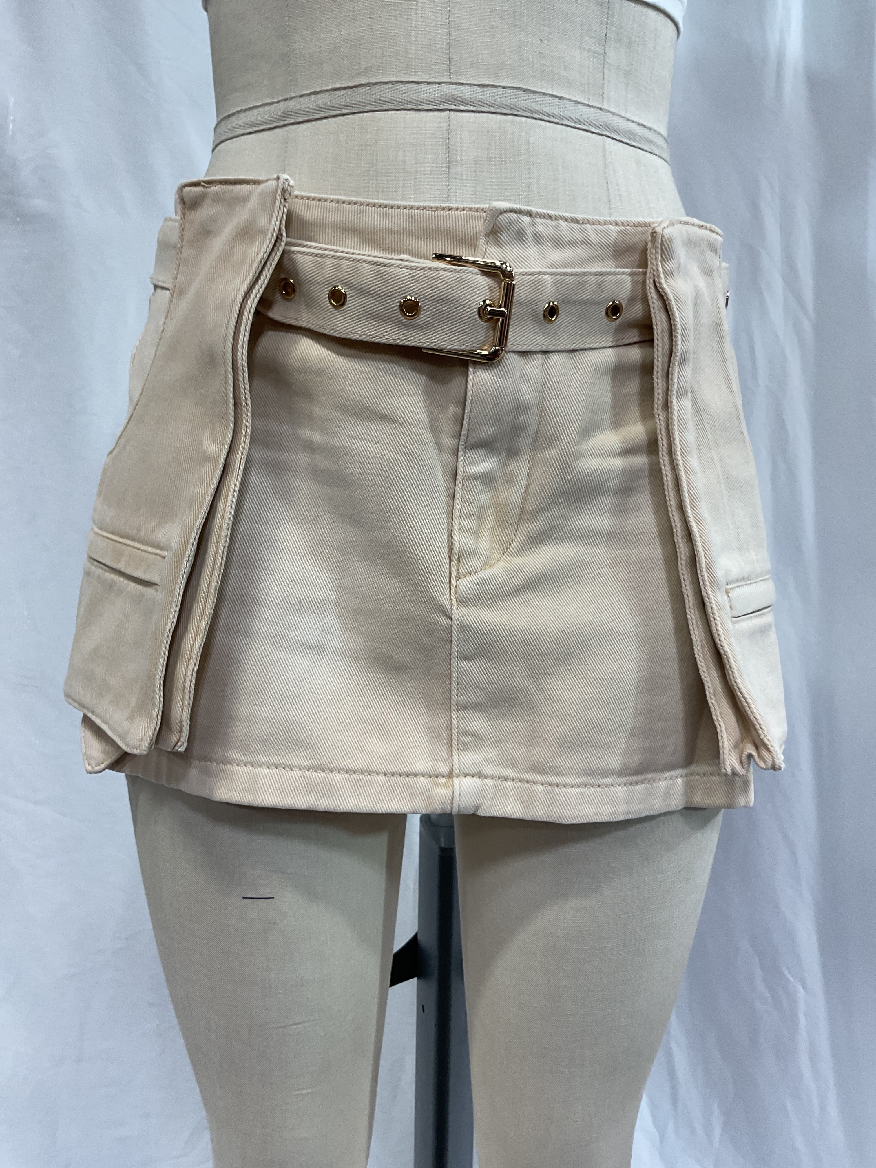 Lia Skirt In Sand Dune - Image 2
